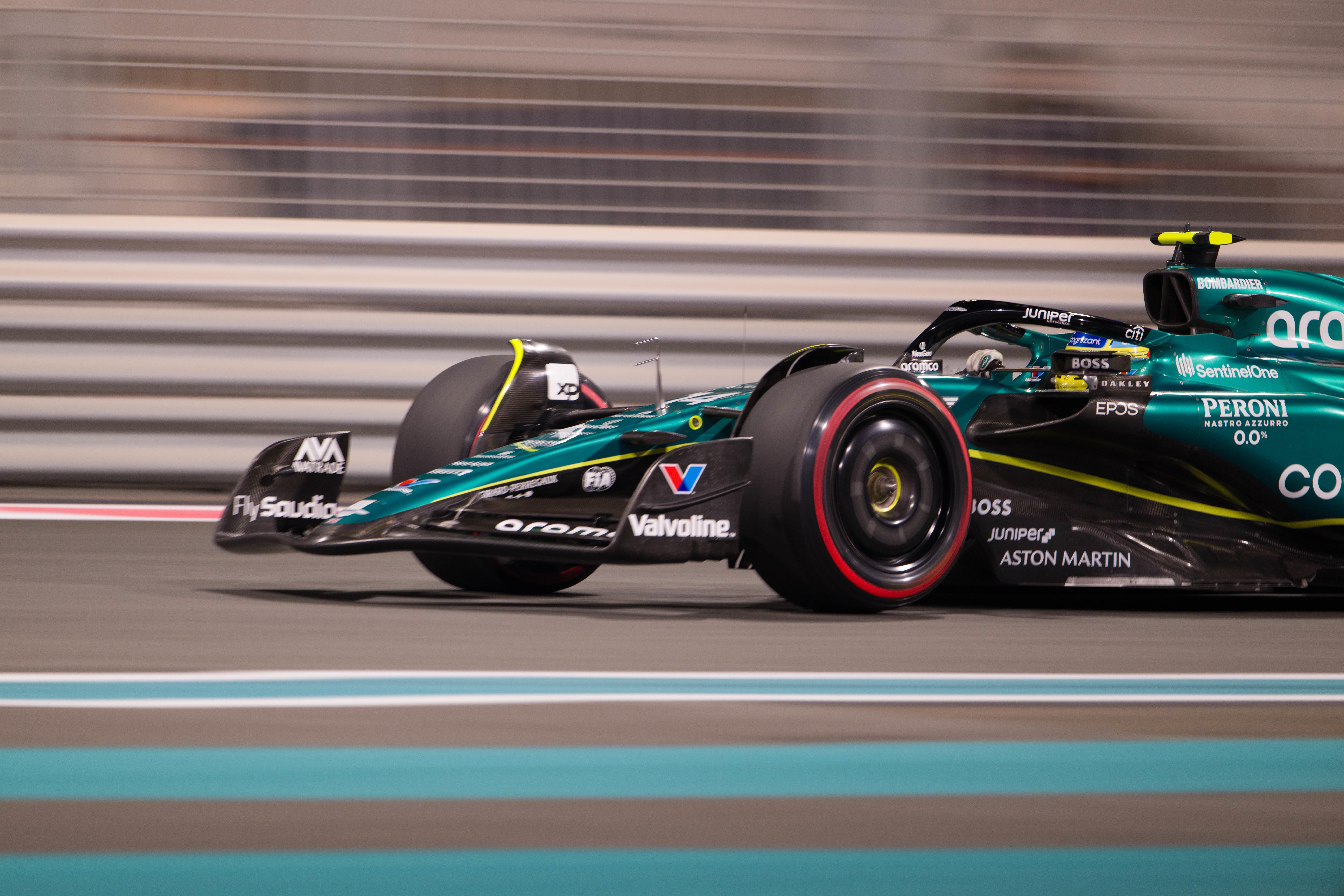  Fernando Alonso, en el GP de Abu Dabi.