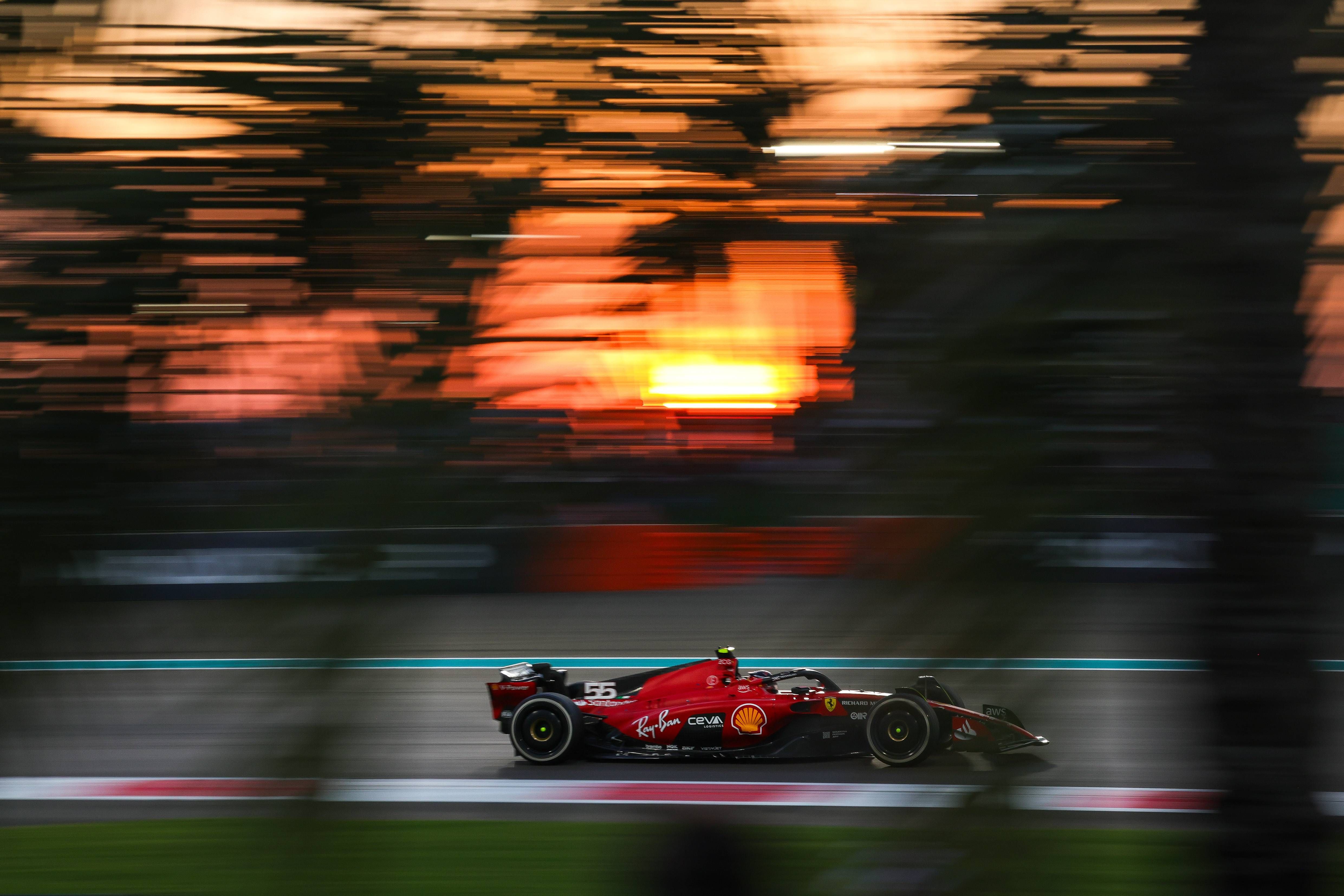  Carlos Sainz, en el GP de Abu Dabi.