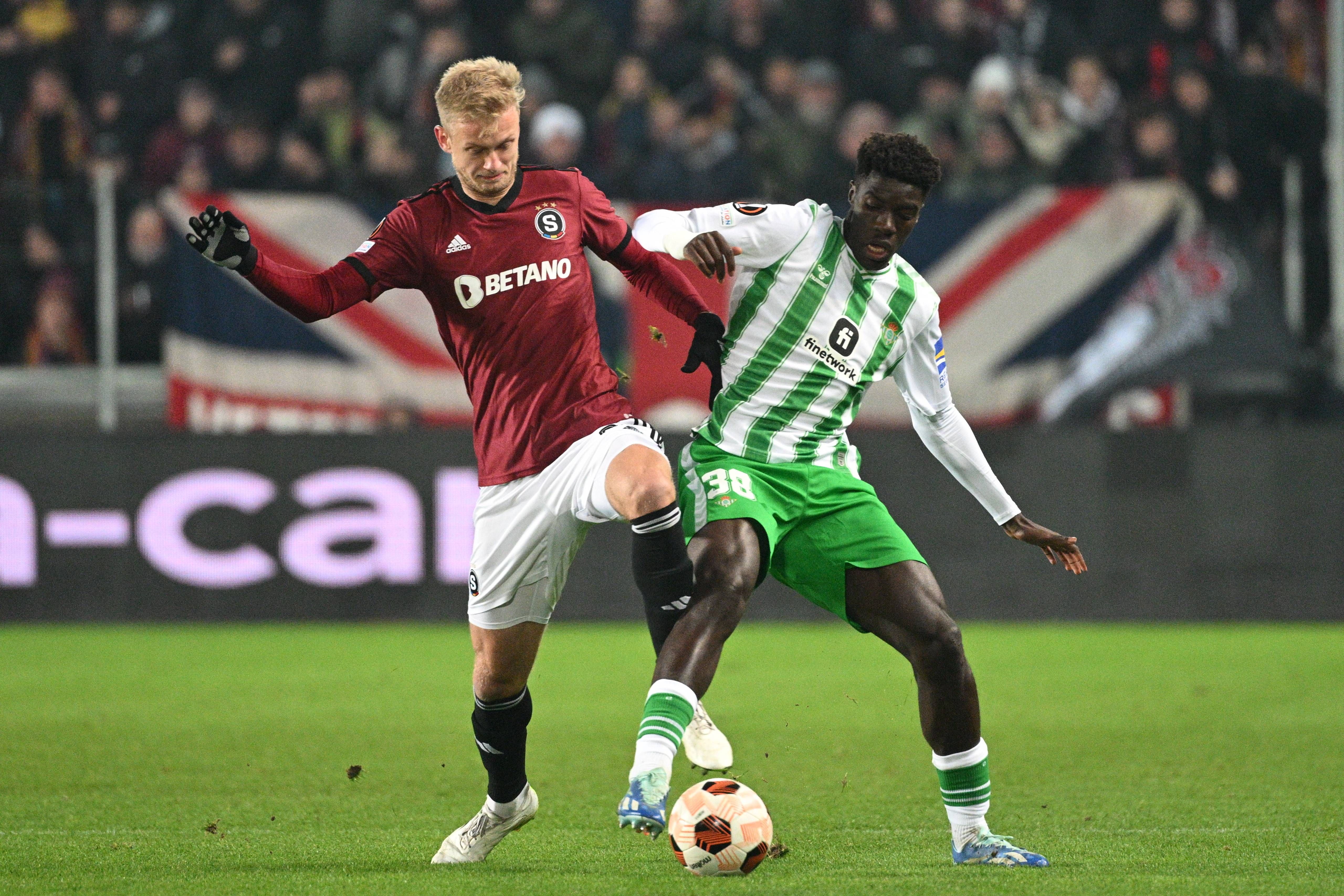 Assane Diao, ante el Sparta.