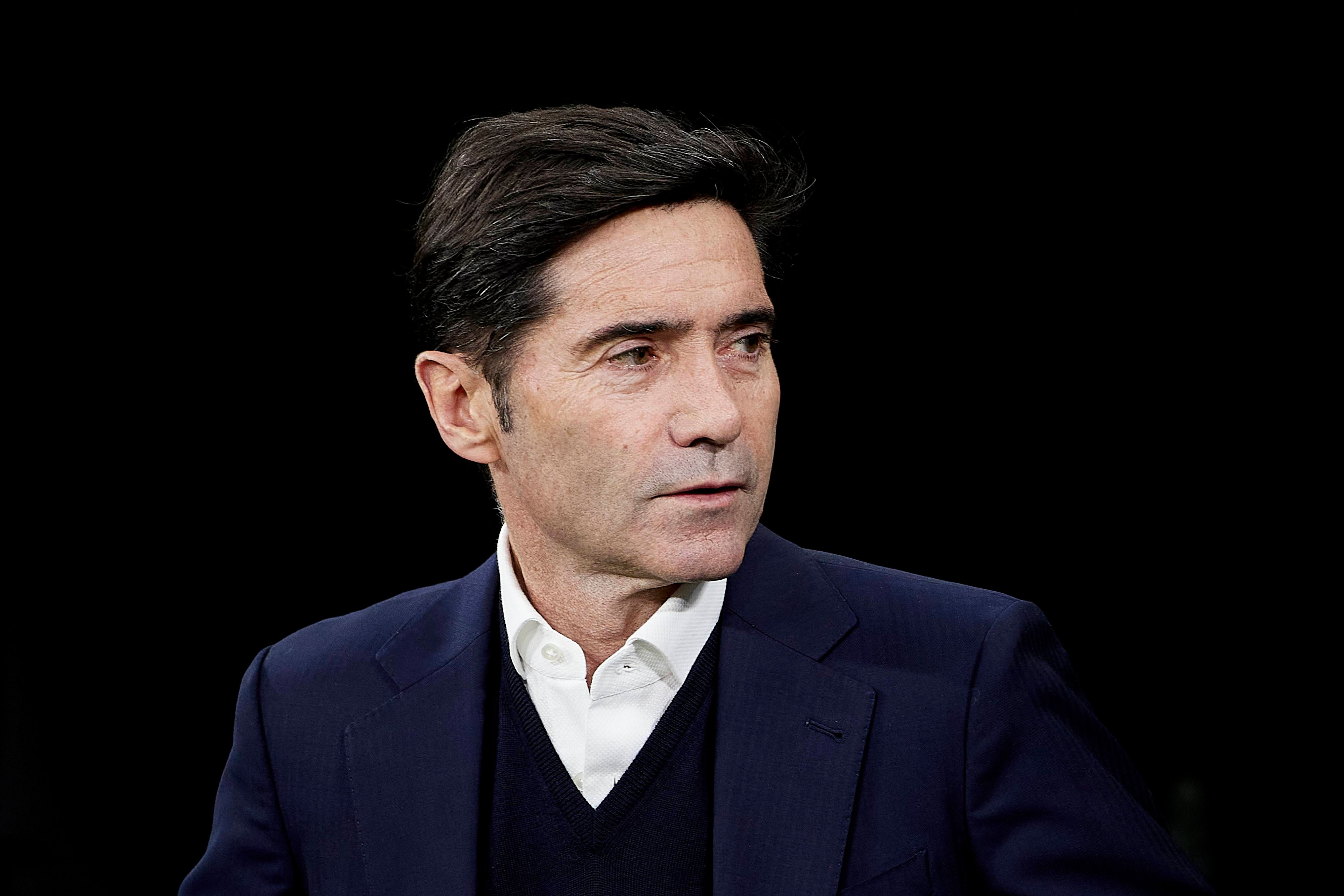 Marcelino García Toral, en un partido del Villarreal.