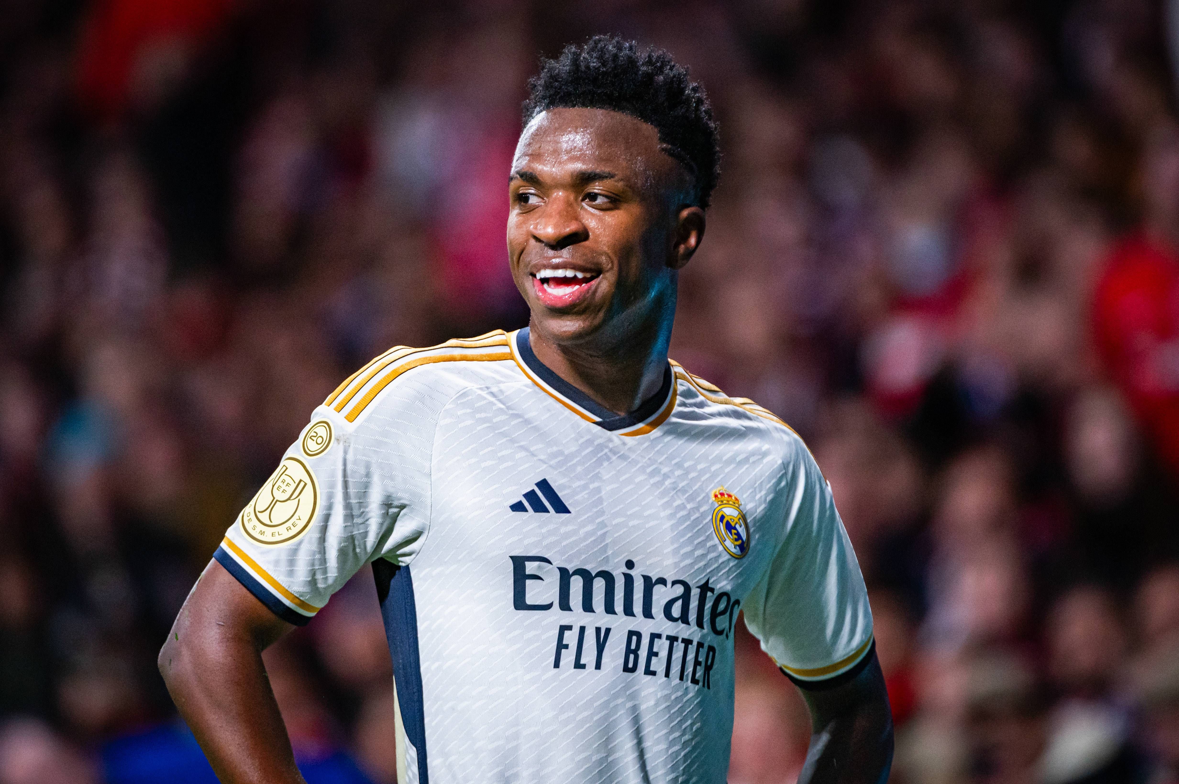  Vinicius Jr, durante el Atlético-Real Madrid. (Foto Cordon Press).