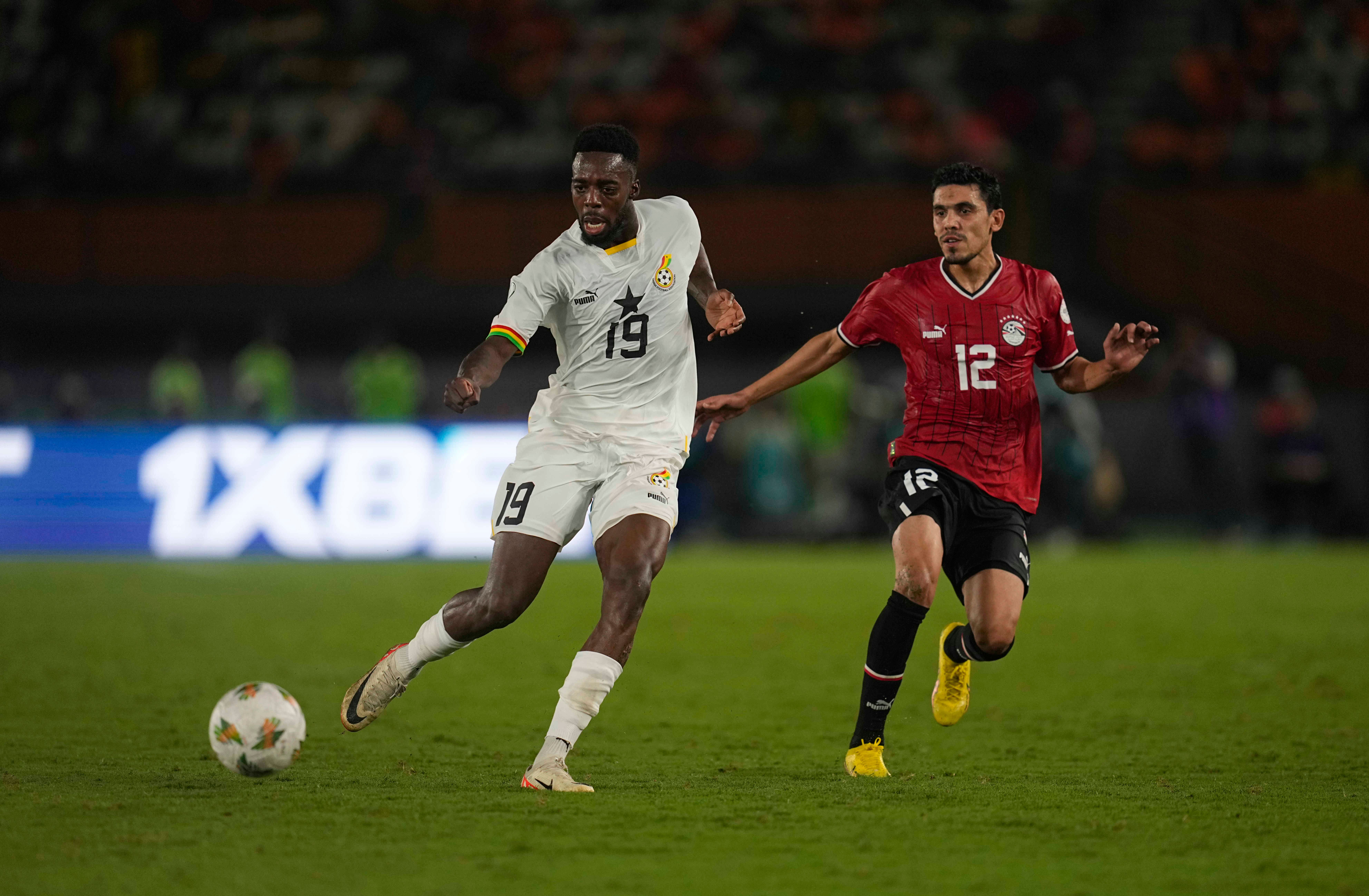  Iñaki Williams, en la Copa África.