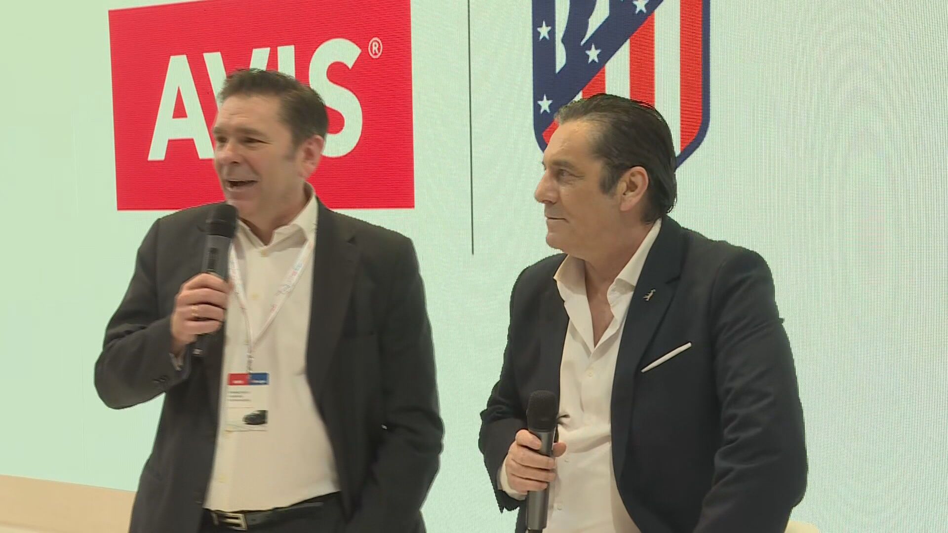 Paulo Futre durante un acto en IFEMA