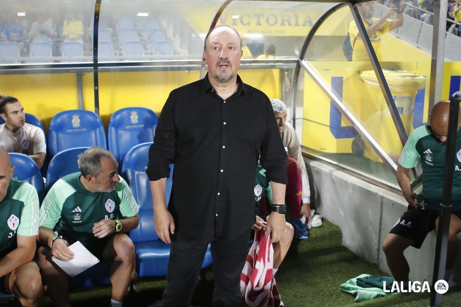  Rafa Benítez antes del Las Palmas - Celta.