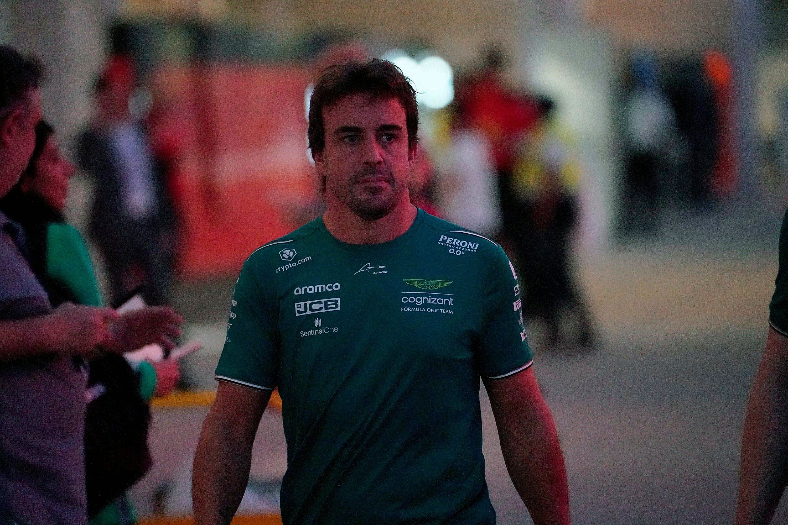  Fernando Alonso, en el GP de Qatar.