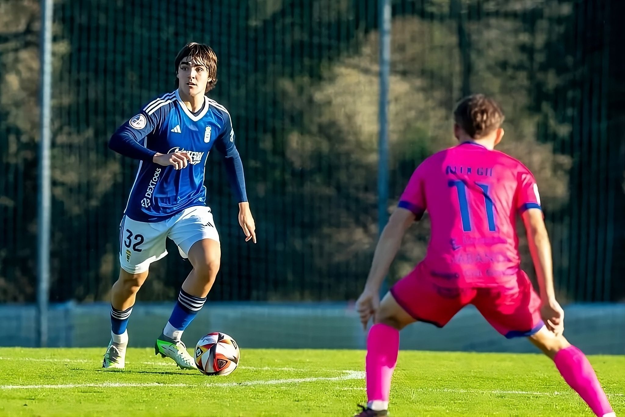  Jaime Vázquez, con el Vetusta.