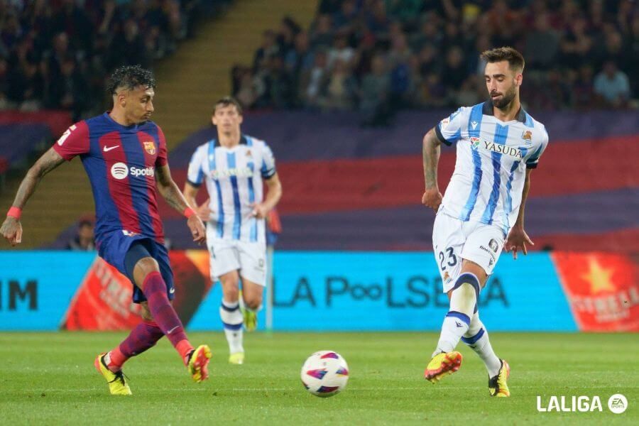  Brais Méndez en Montjuic.