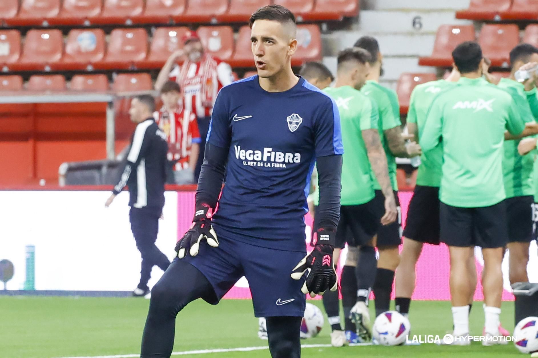  Edgar Badia, con el Elche.