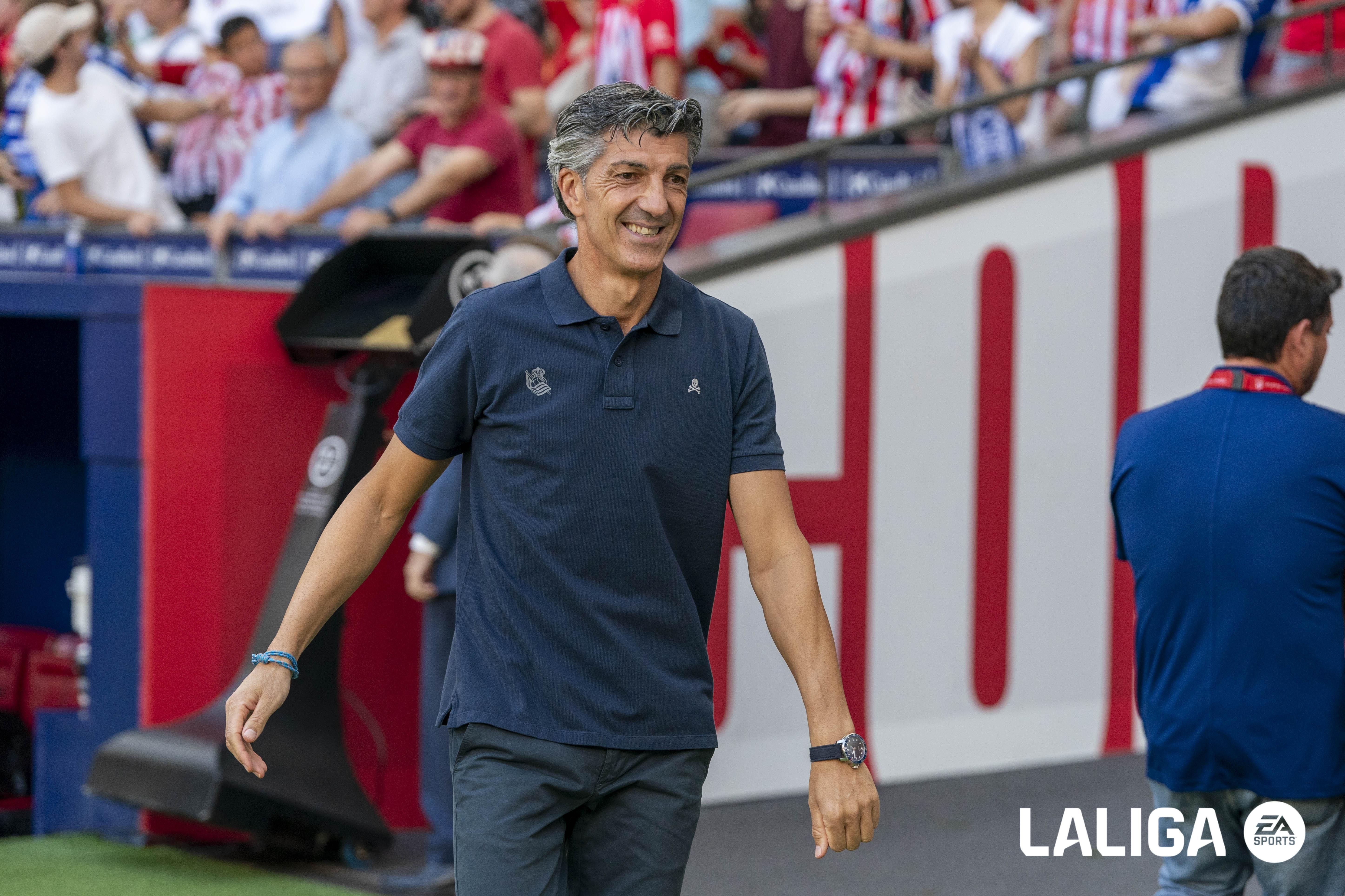  Imanol Alguacil, en el Atleti - Real Sociedad.