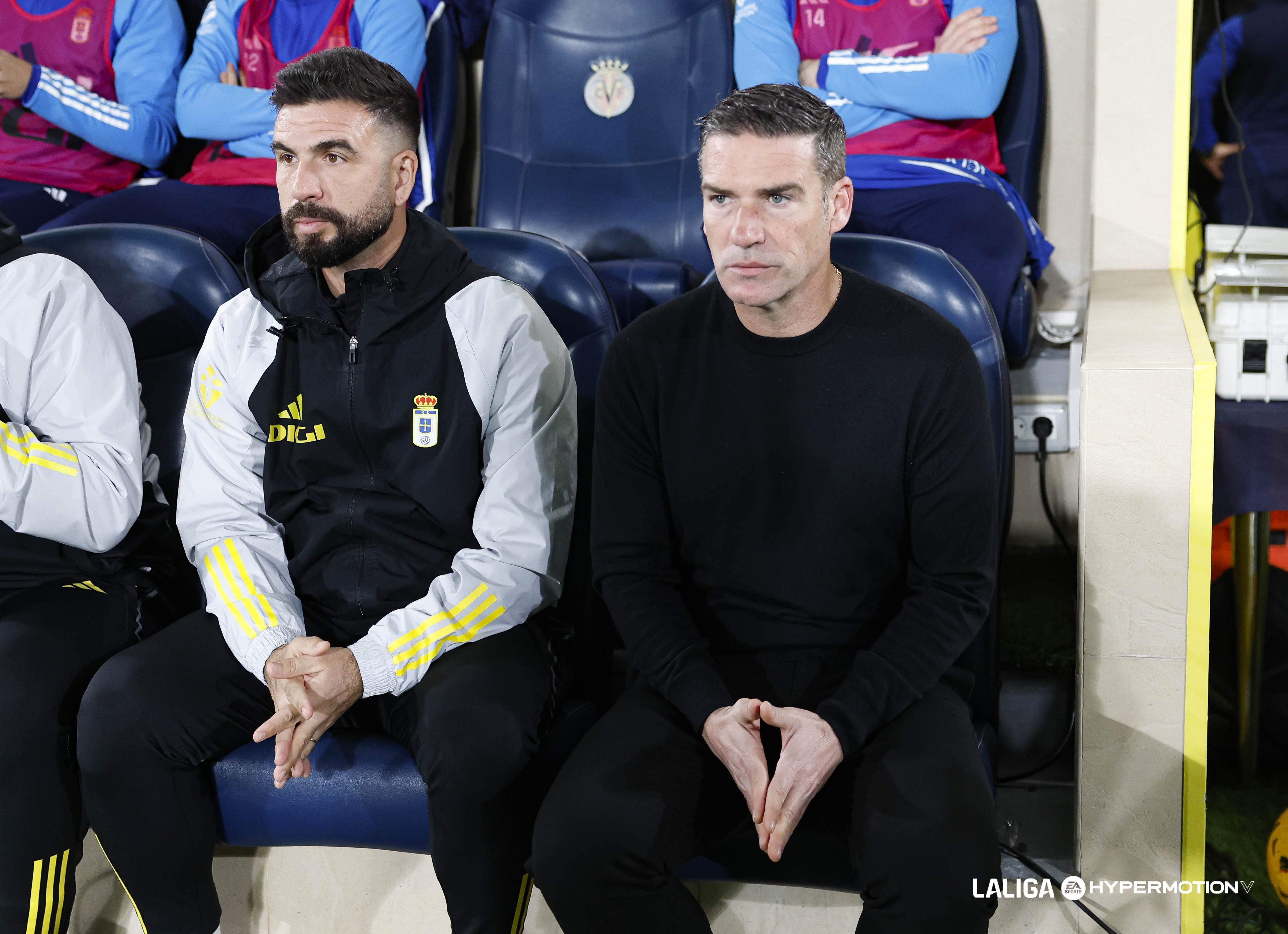  Luis Carrión, en el Villarreal B - Oviedo.