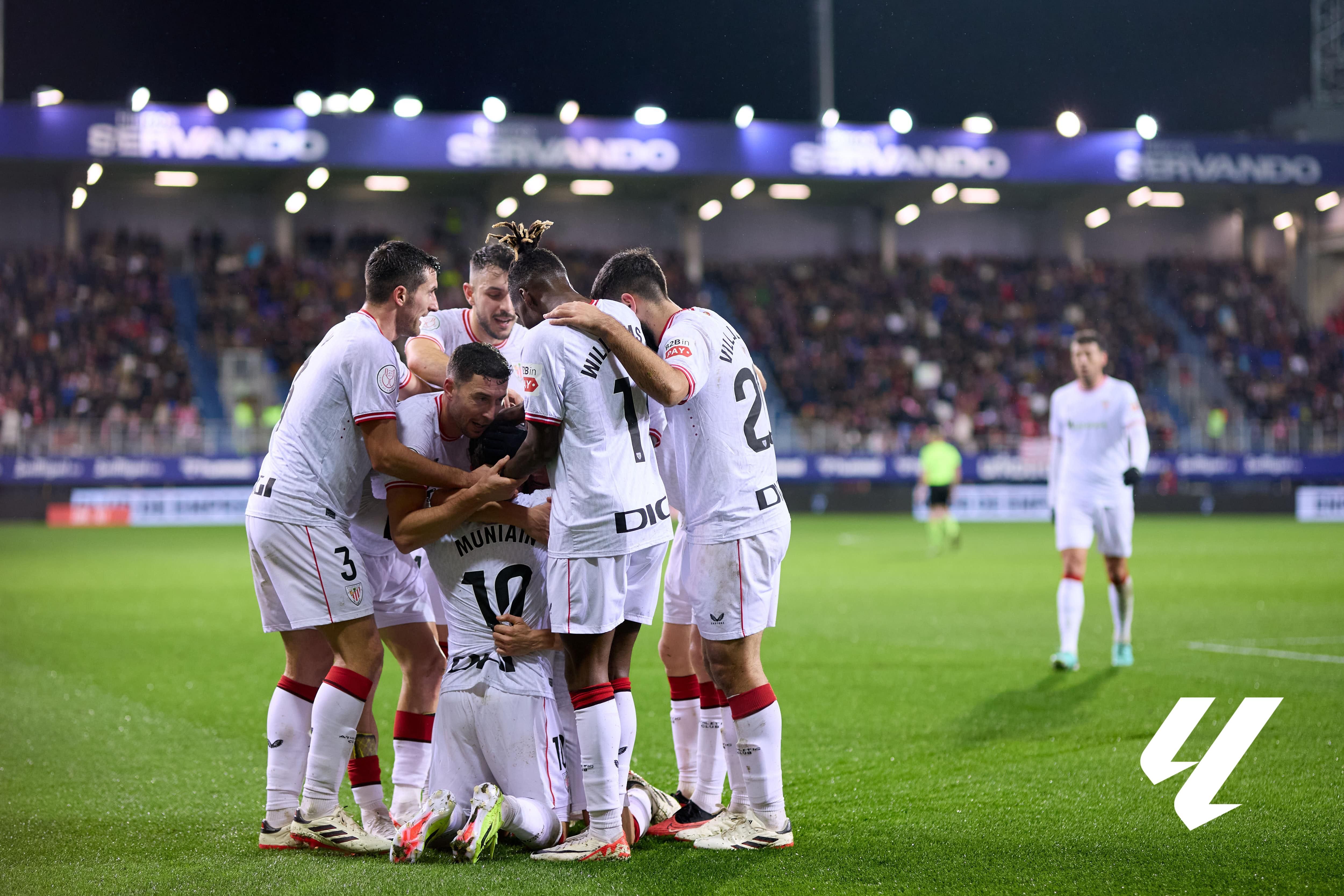 Gol de Iker Muniain en Copa ante el Eibar, en la eliminatoria del Athletic Club en Ipurua.