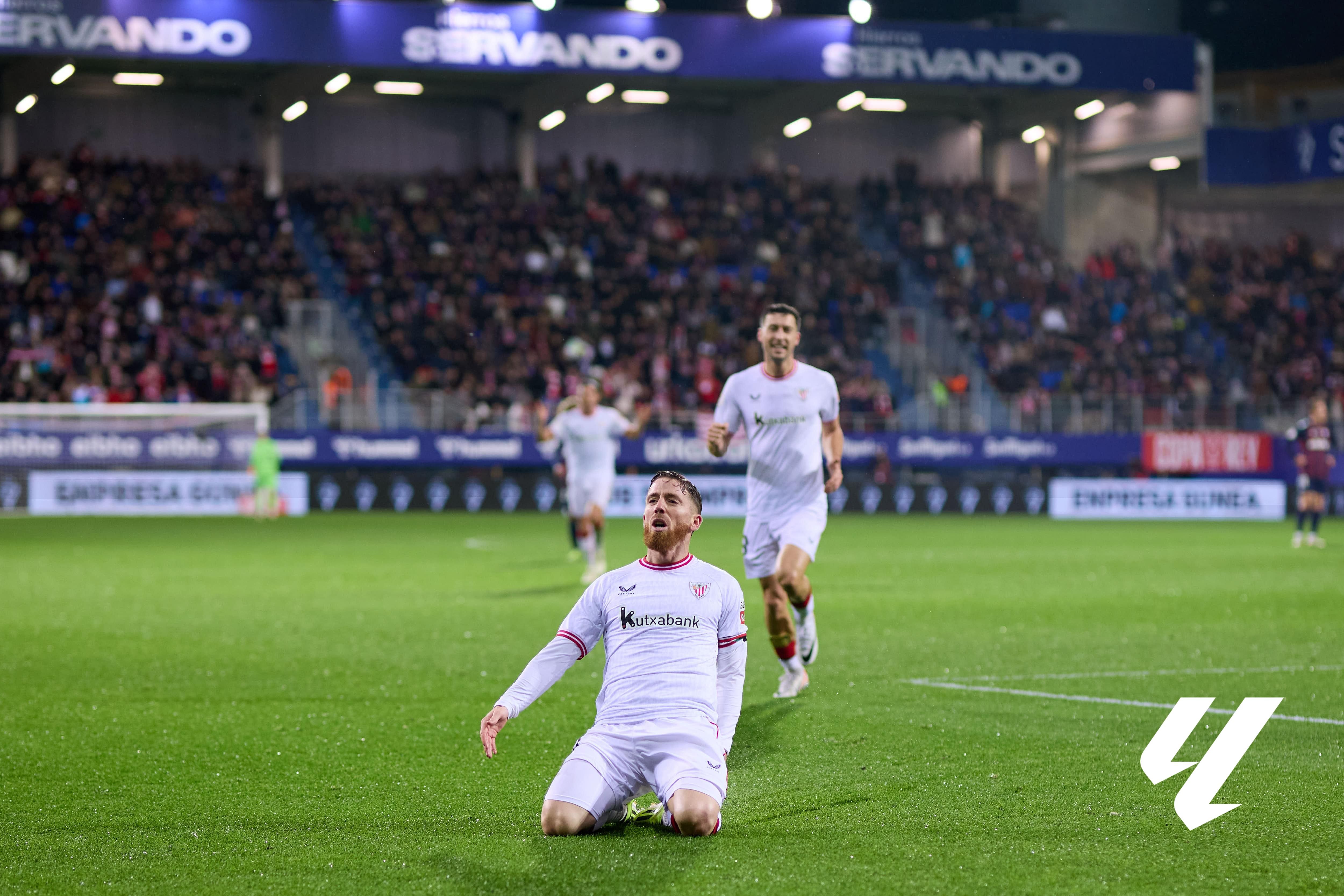 Gol de Iker Muniain en Copa ante el Eibar en Ipurua.