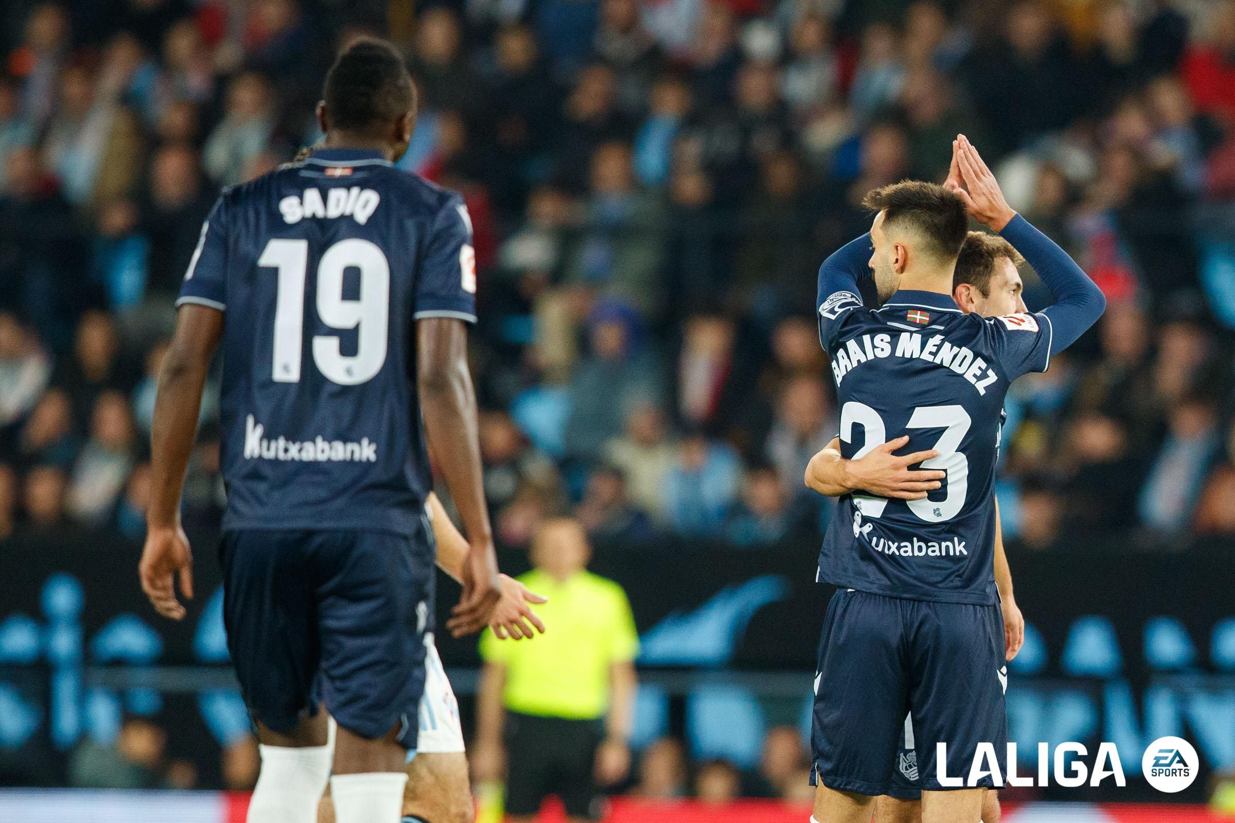 La disculpa de Brais Méndez en el Celta - Real Sociedad.