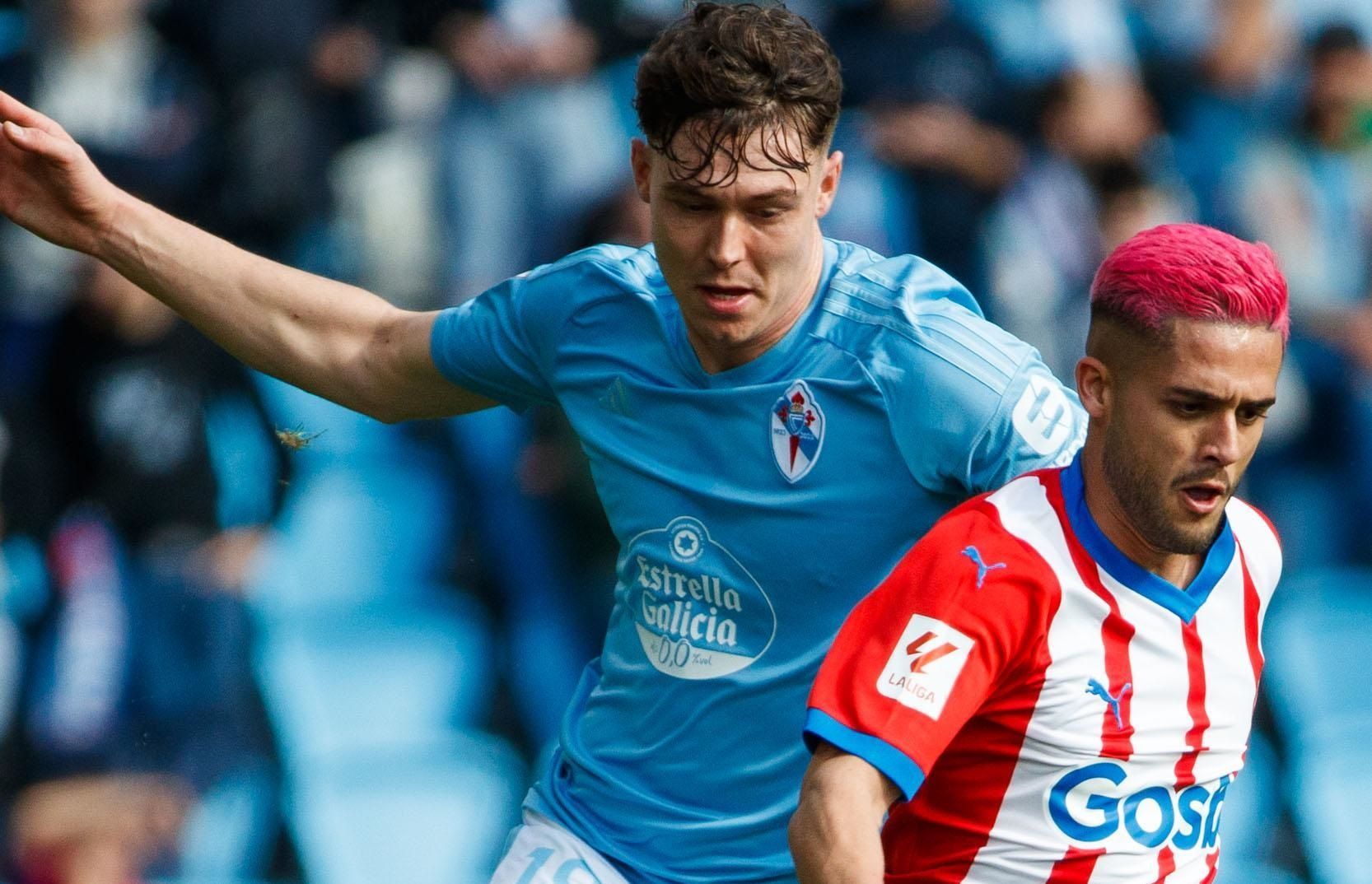  Larsen en el Celta - Girona.