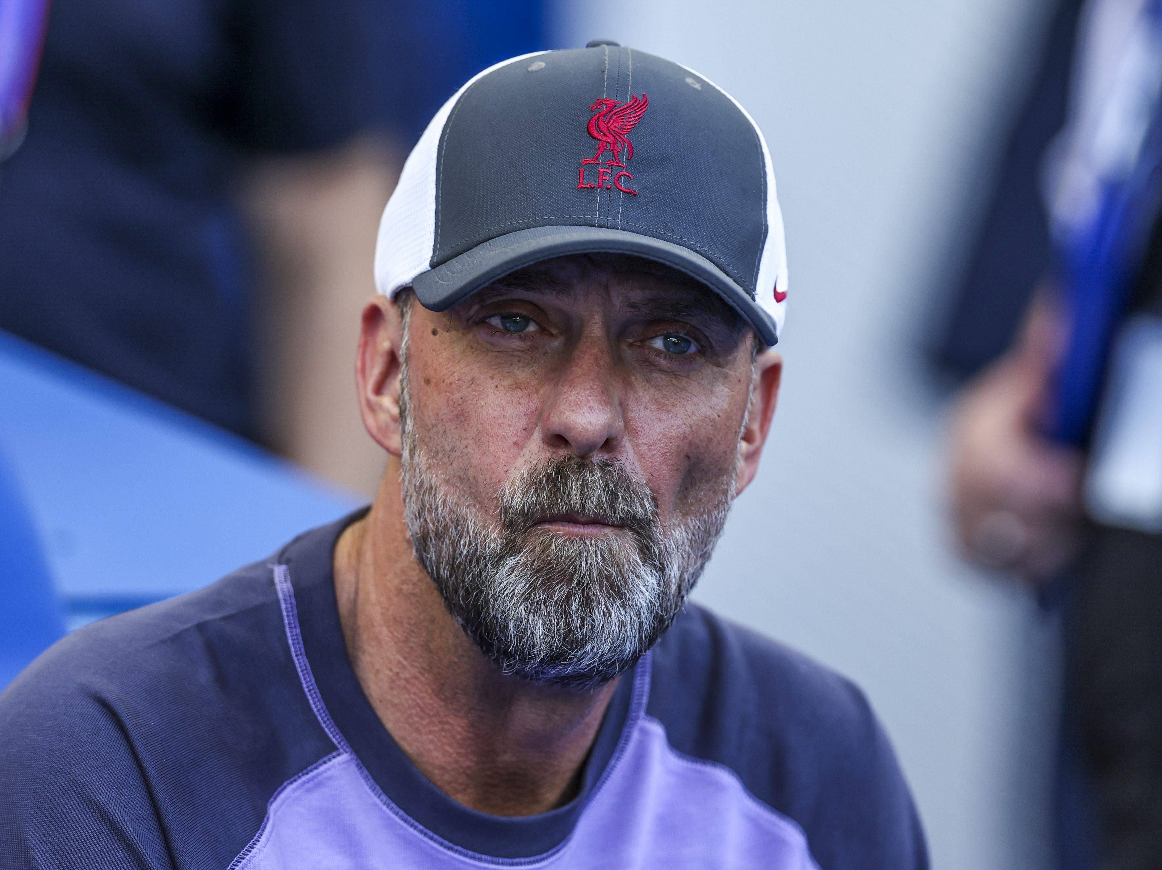 Jürgen Klopp, durante el Brighton-Liverpool. (Fuente: Cordon Press).