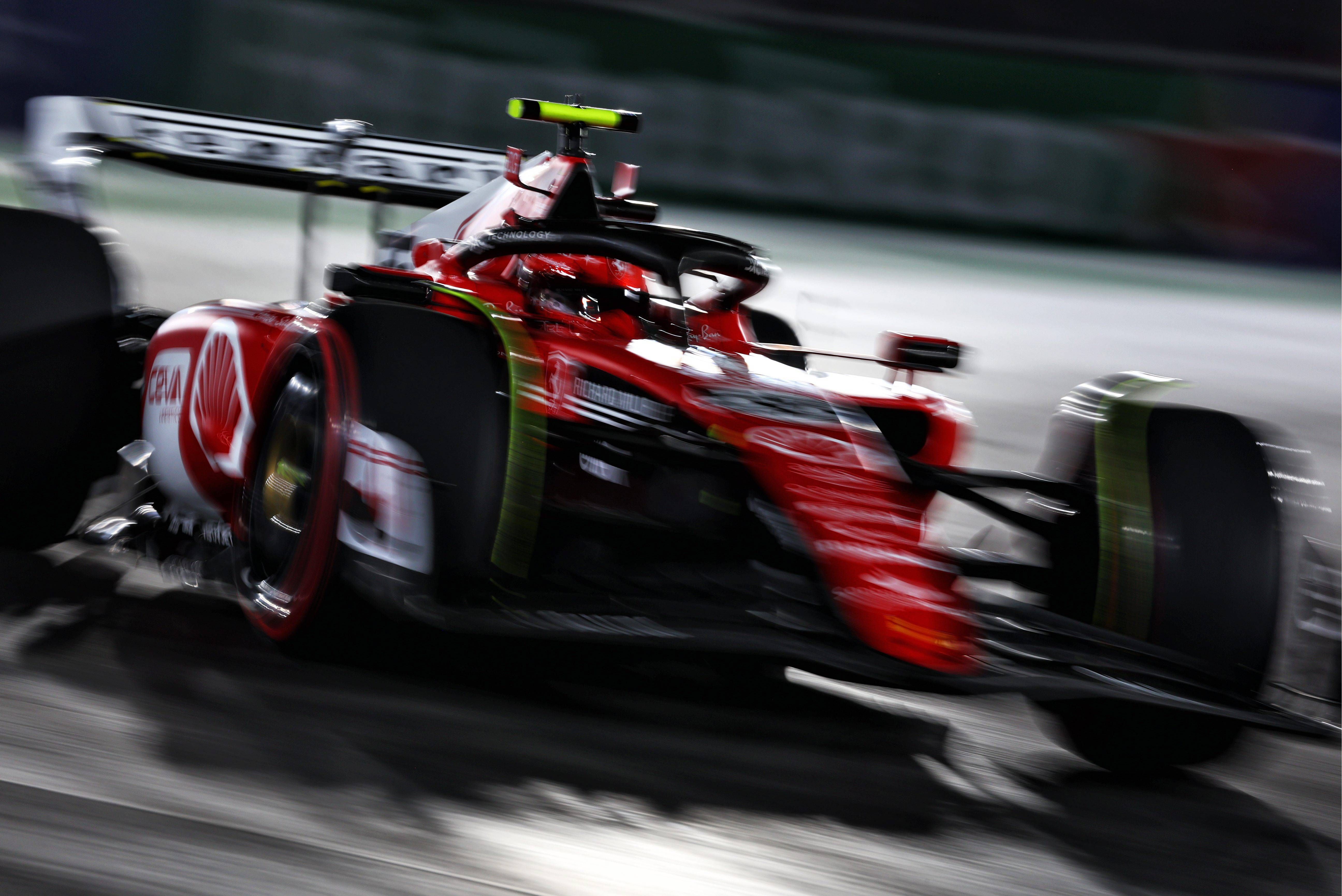 Carlos Sainz, en el GP de Las Vegas )Foto: Cordon Press).