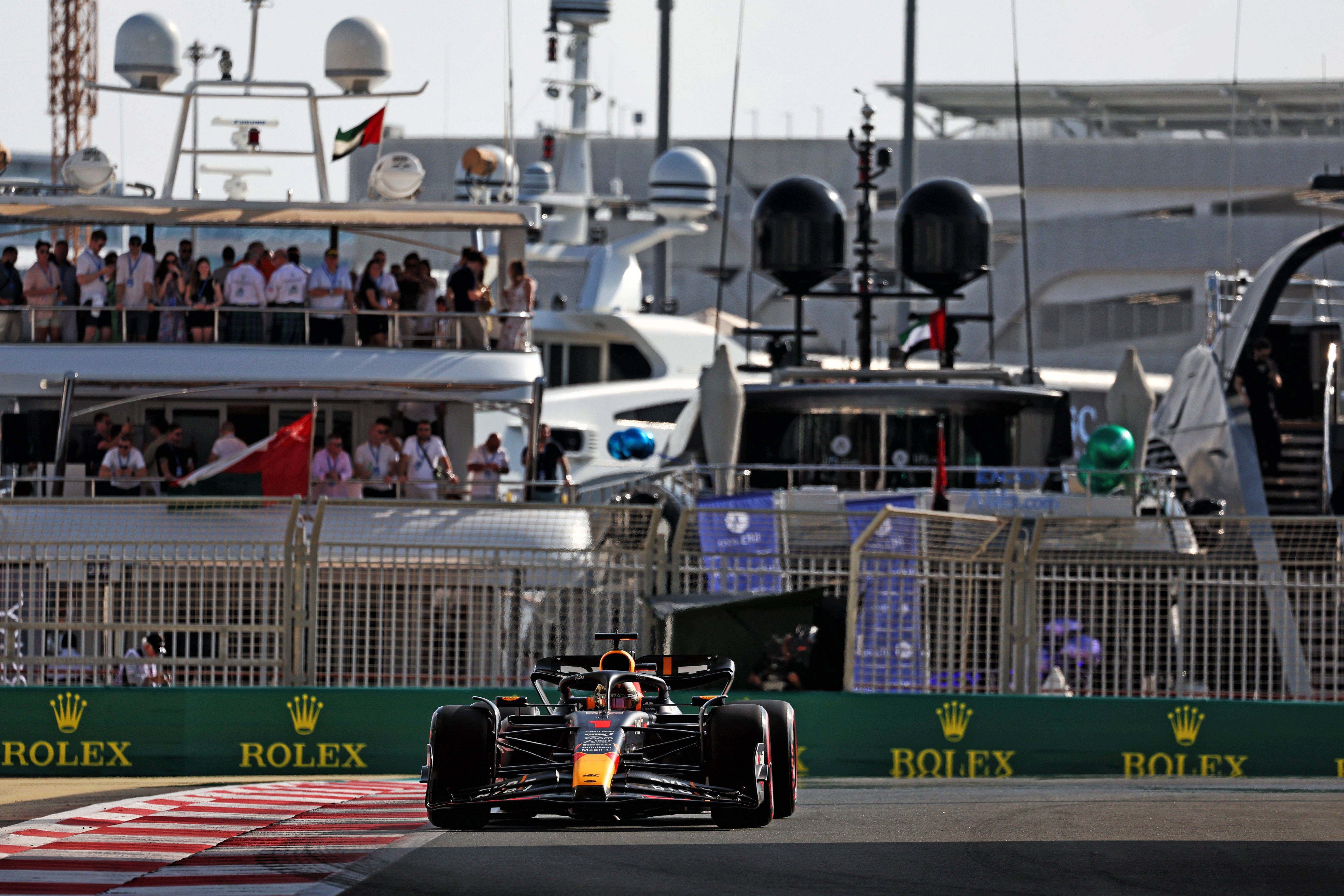  Max Verstappen, en el GP de Abu Dabi.
