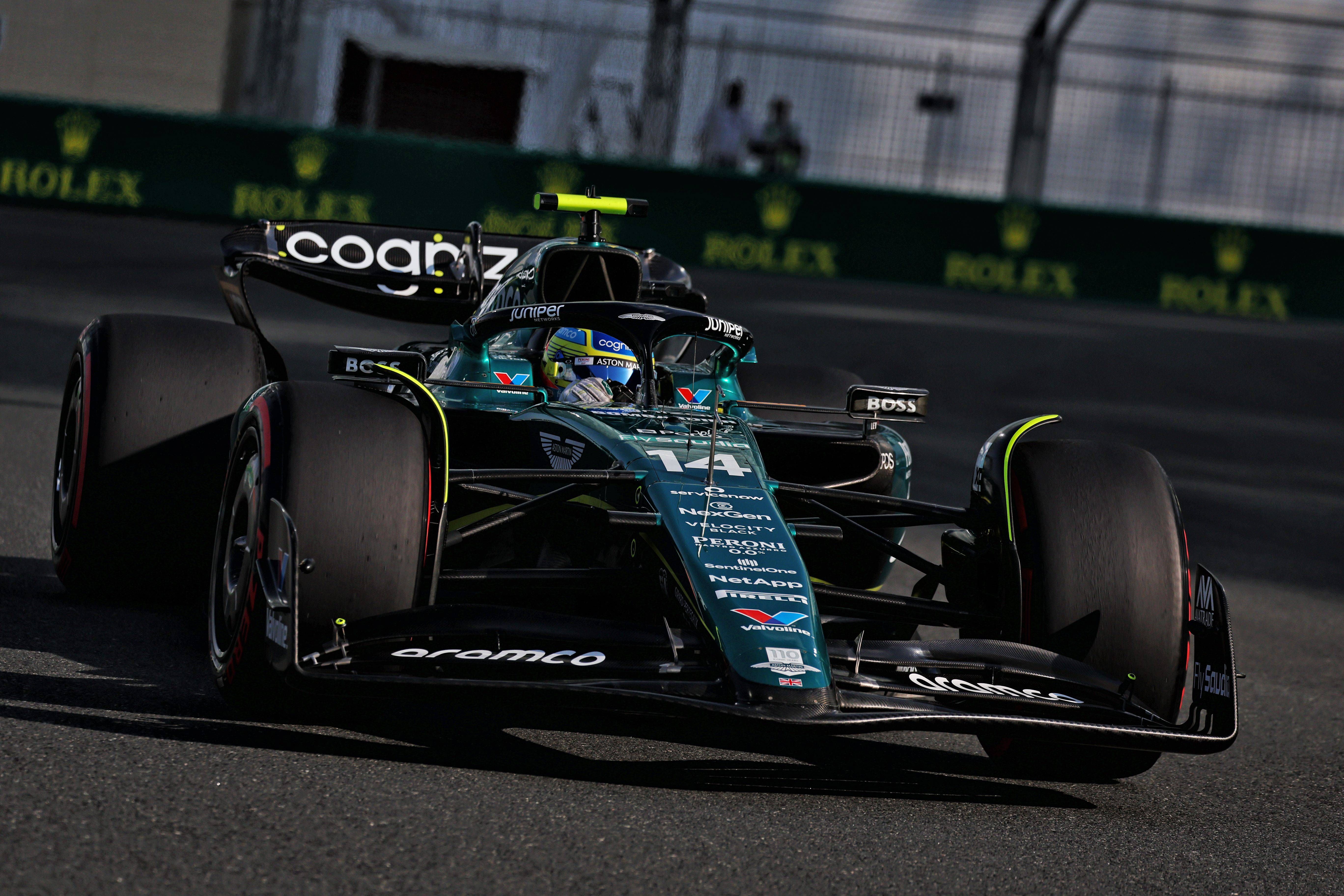 Fernando Alonso, en el GP de Abu Dabi (Foto: Cordon Press).