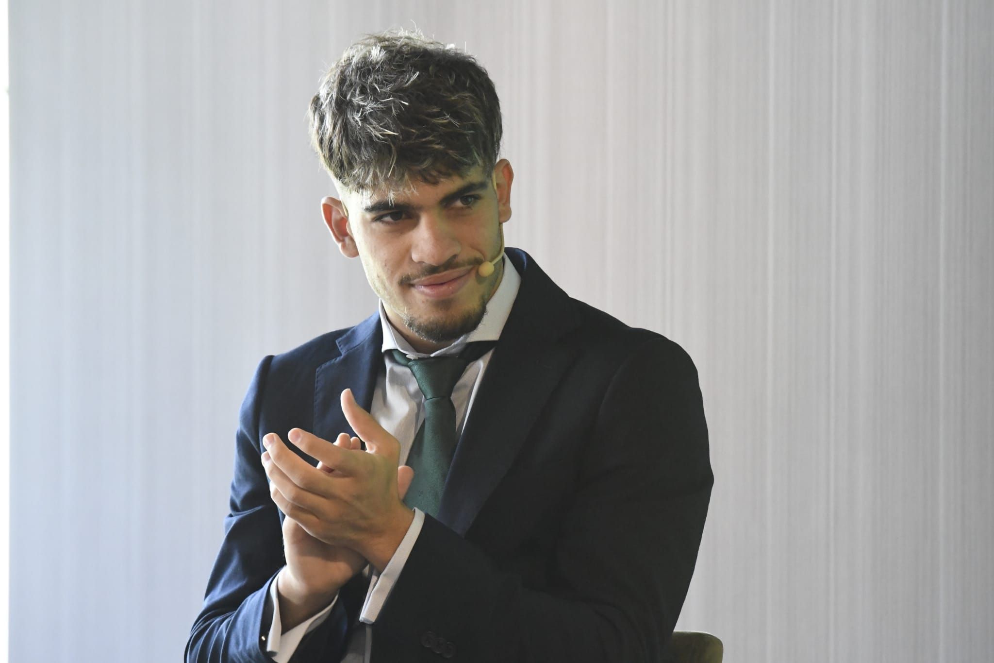  Abde, en su presentación con el Betis.