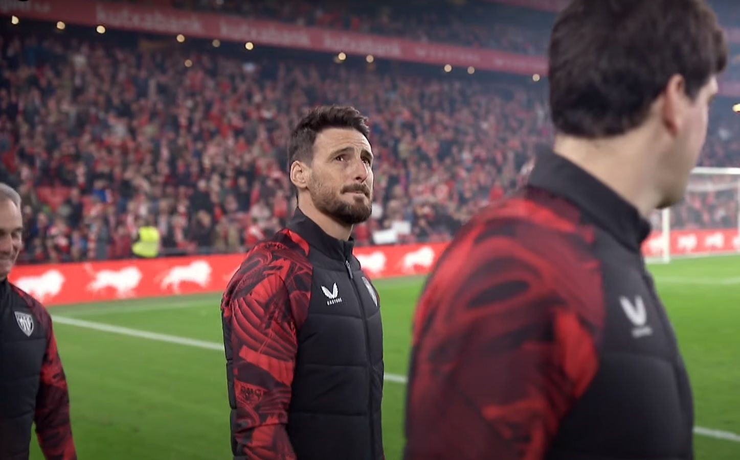  Aritz Aduriz, en San Mamés, en los actos del 125 Aniversario del Athletic Club.