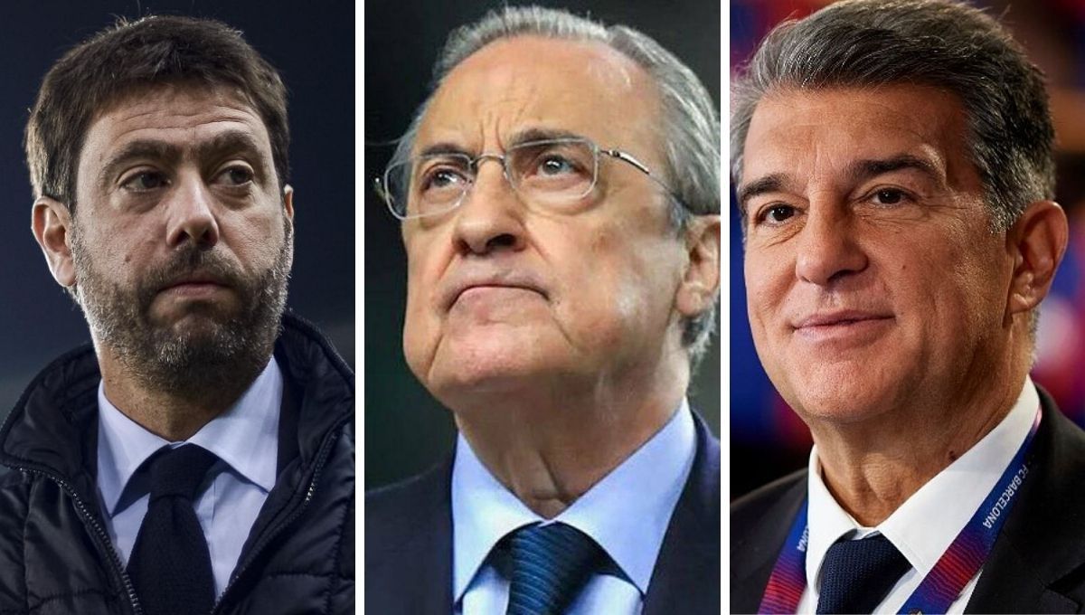  Agnelli, Florentino Pérez y Laporta.