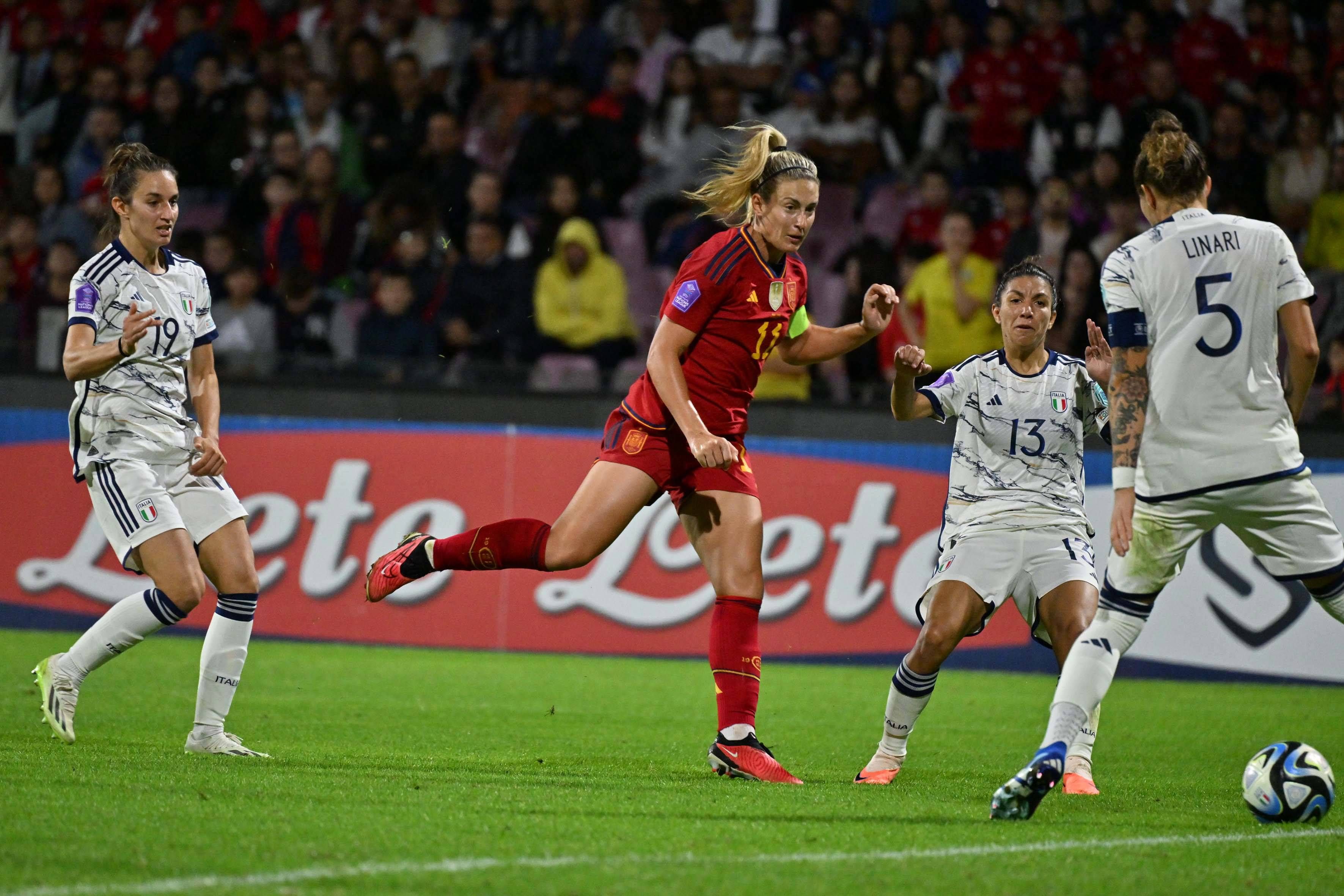  Alexia Putellas, en el último encuentro ante Italia (Cordon Press)