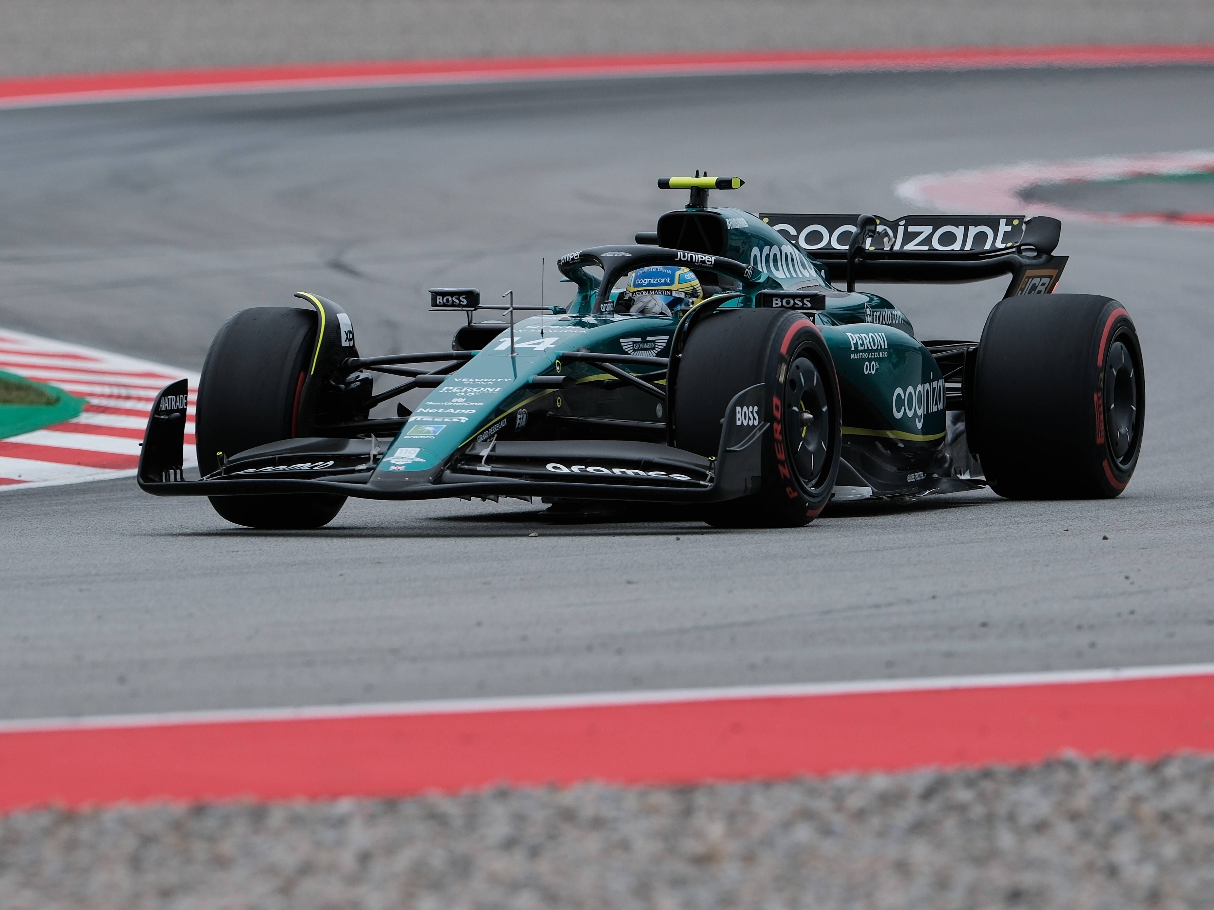  Fernando Alonso, en el GP de España. (Cordon Press)