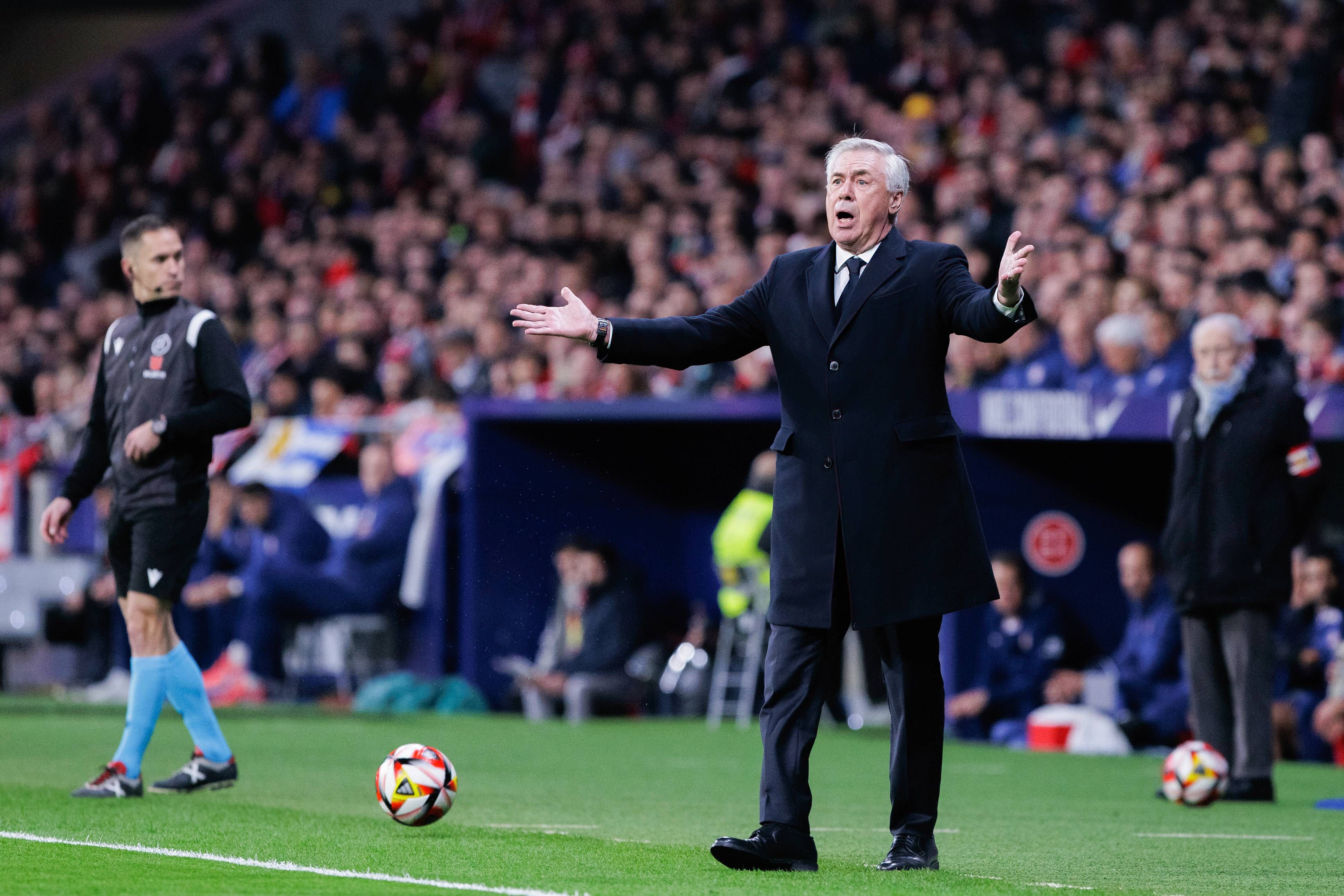  Ancelotti se desesperó en algún momento del partido (Cordon Press)