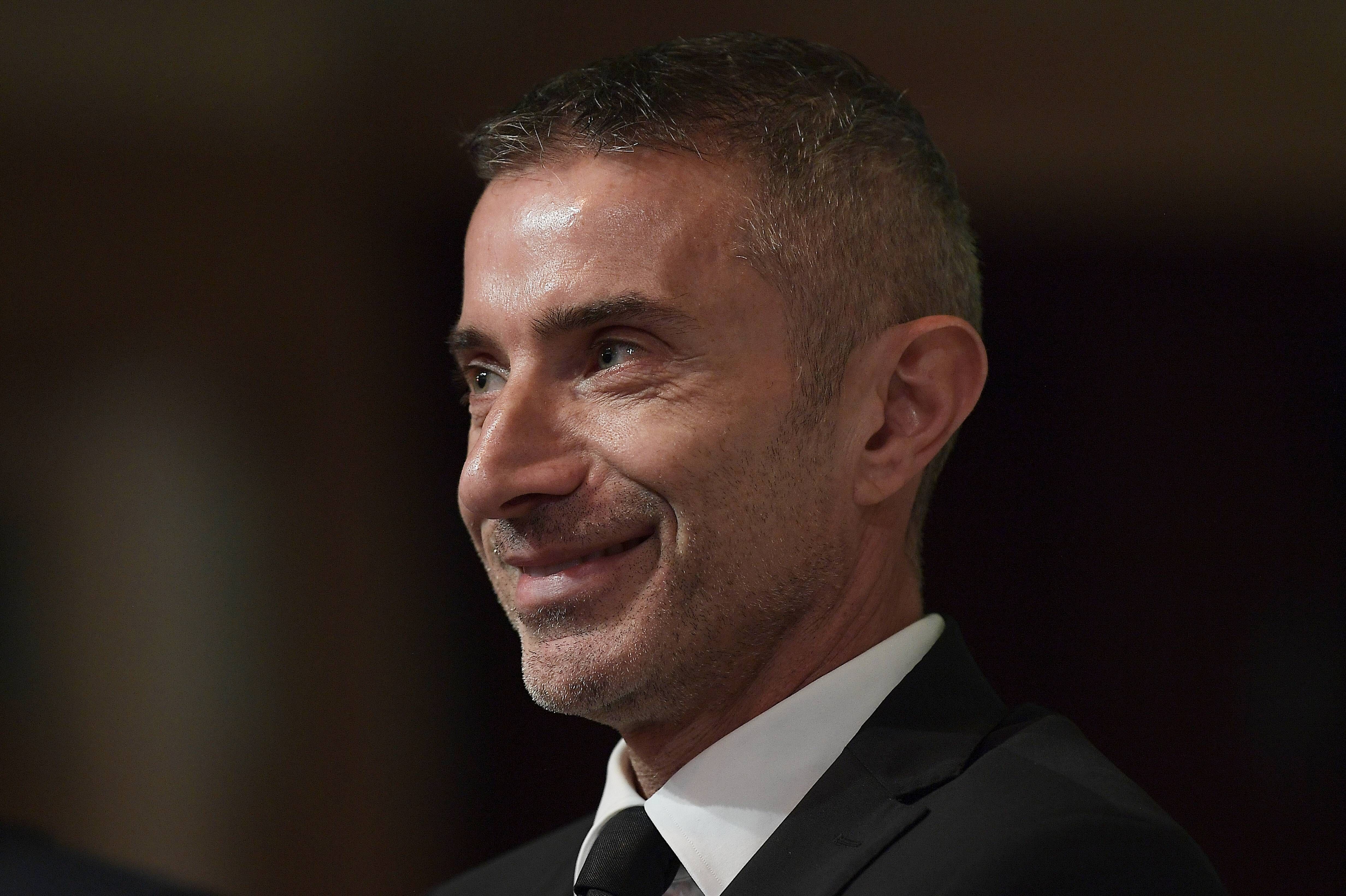  Andrea Berta, durante un acto.