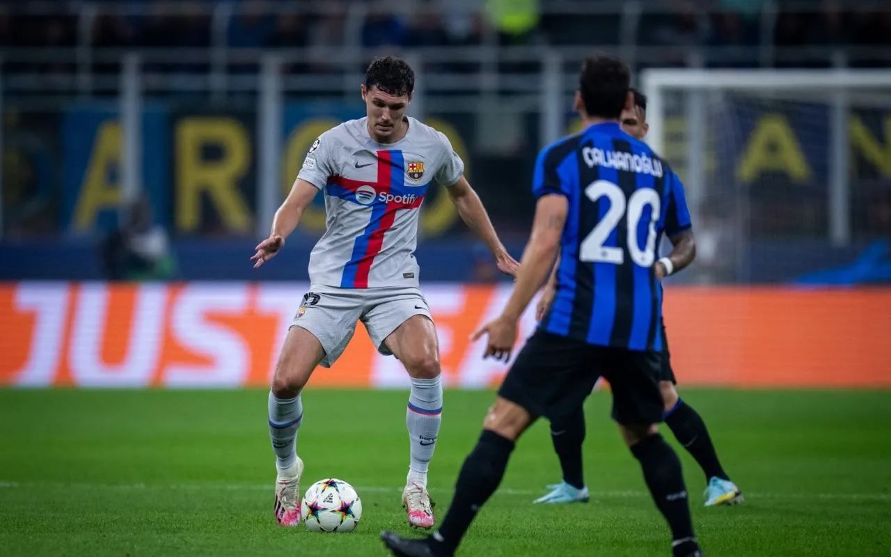  Andreas Christensen, en el Inter-Barcelona.