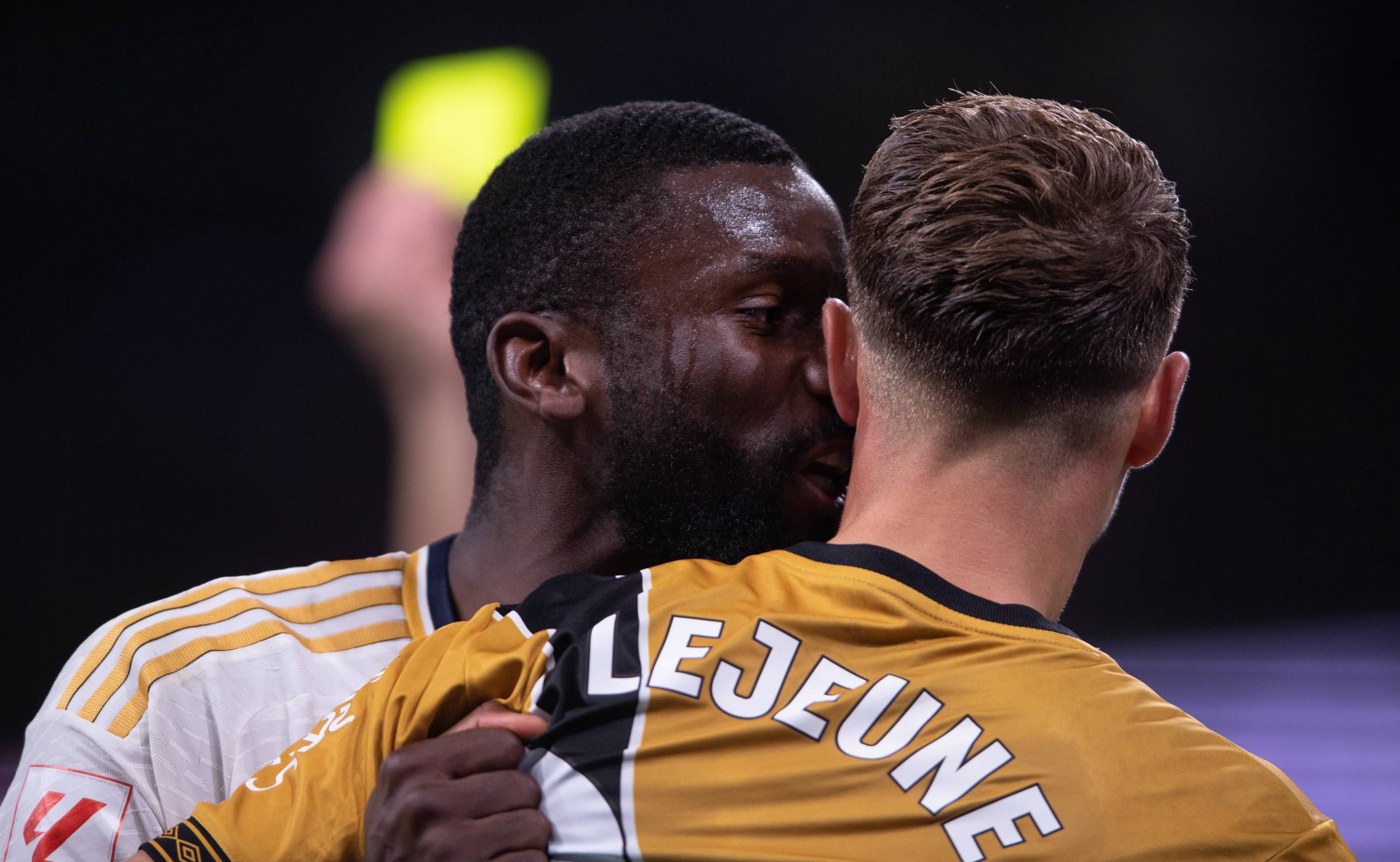  Antonio Rüdiger y Florian Lejeune, en el Real Madrid-Rayo.