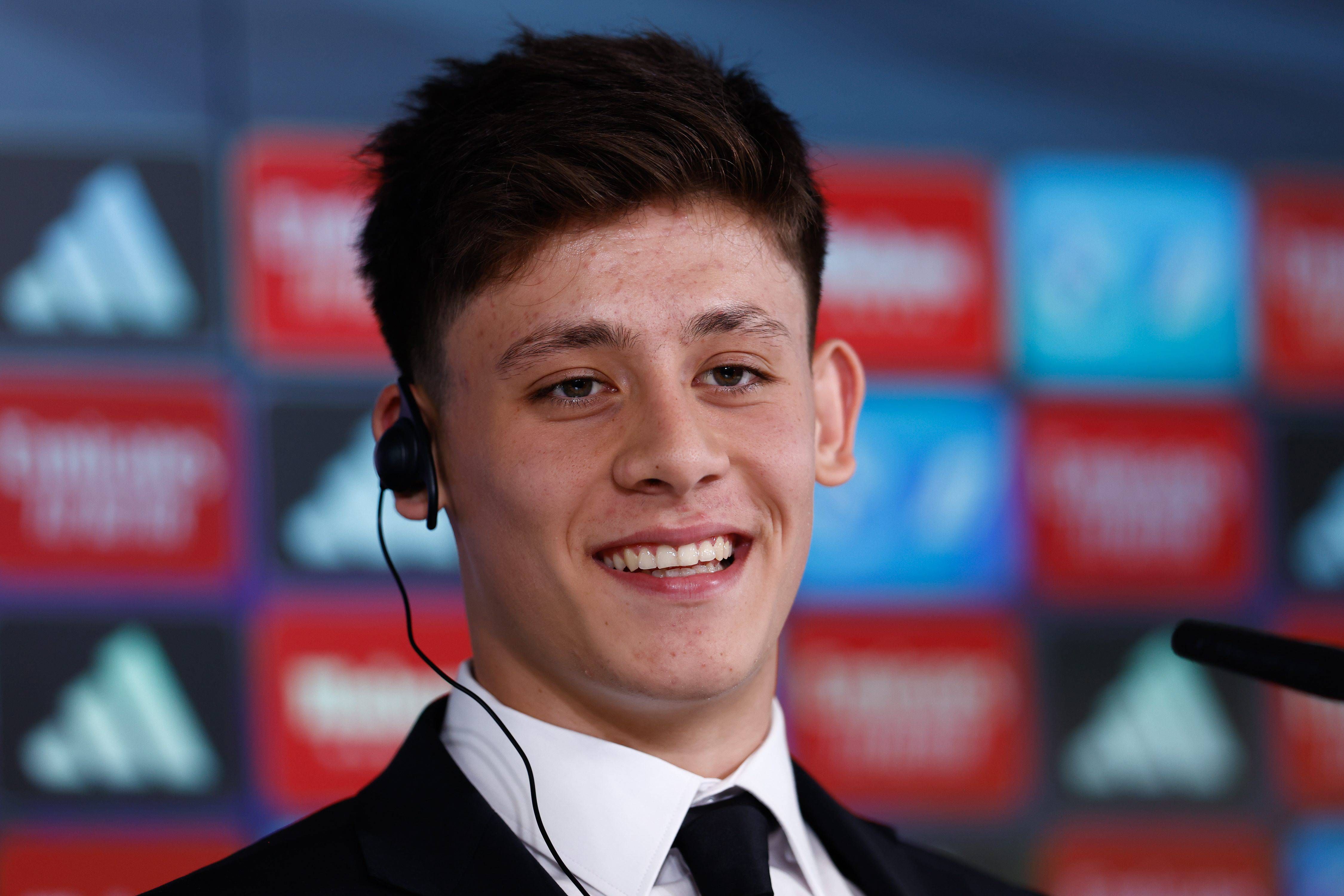 Arda Güler, en su presentación con el Real Madrid (Cordon Press)