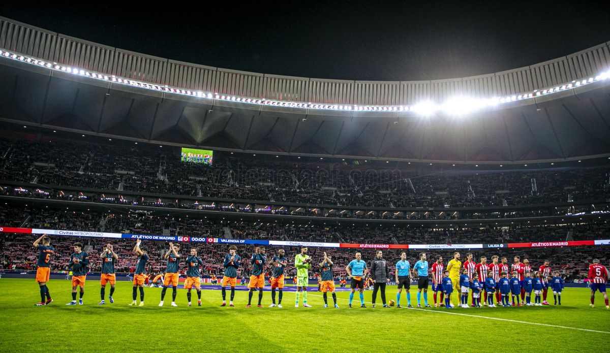  Atlético de Madrid - Valencia CF.