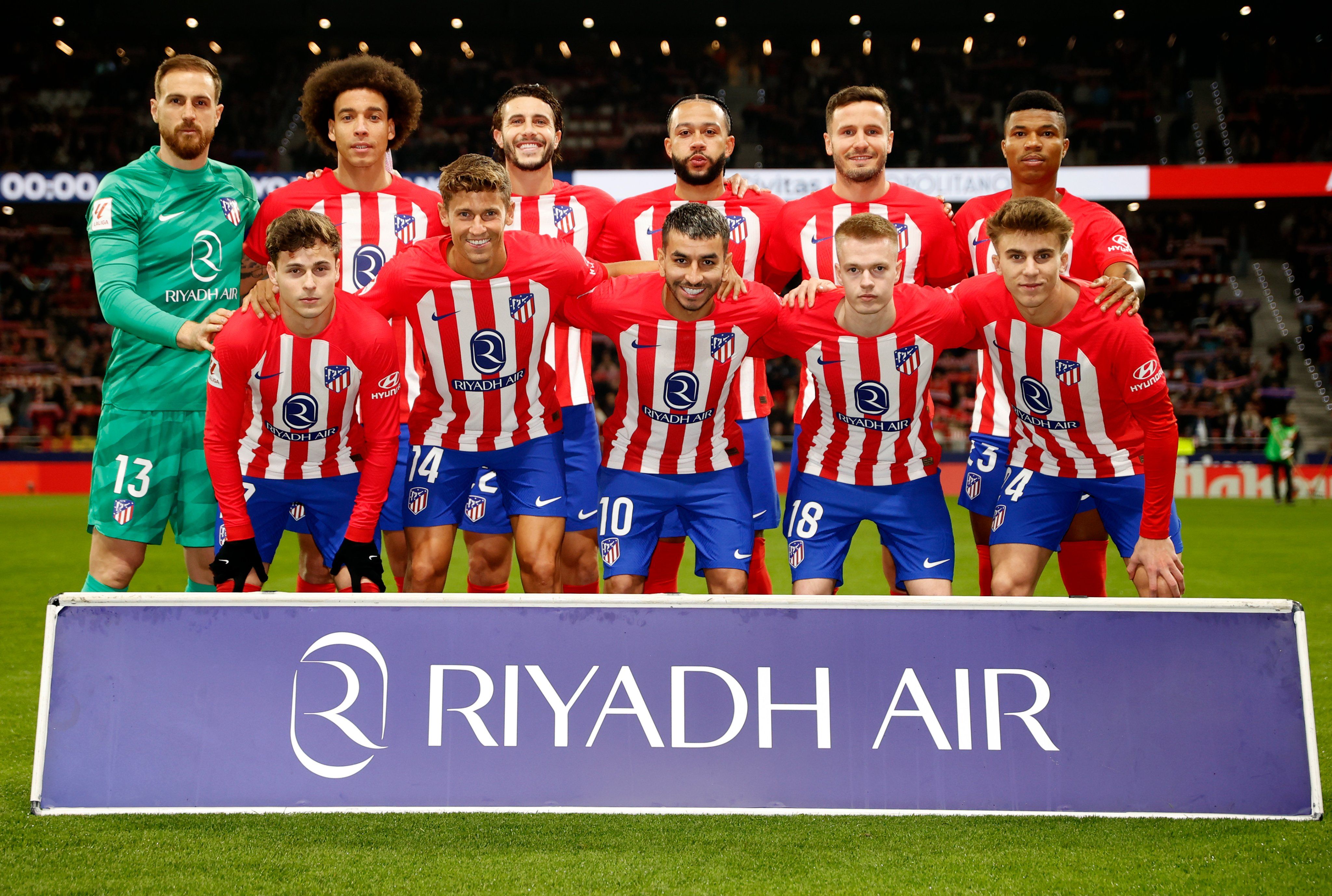 Once de Simeone en el Atlético de Madrid-Rayo Vallecano (Foto: ATM).