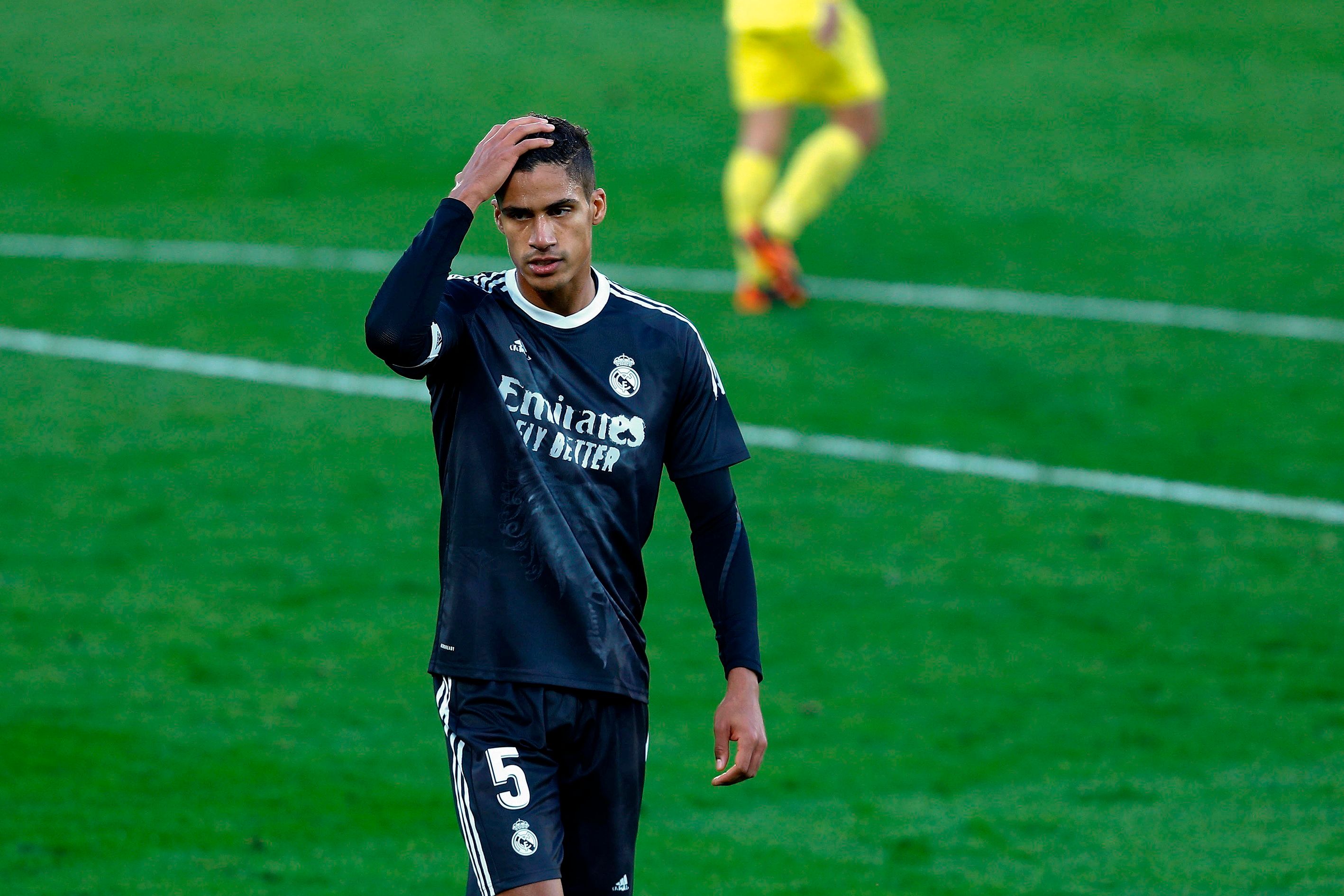  Varane, en un partido ante el Villarreal.