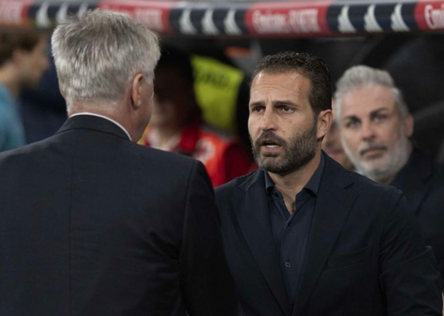 Rubén Baraja, en el partido de ida ante el Real Madrid.