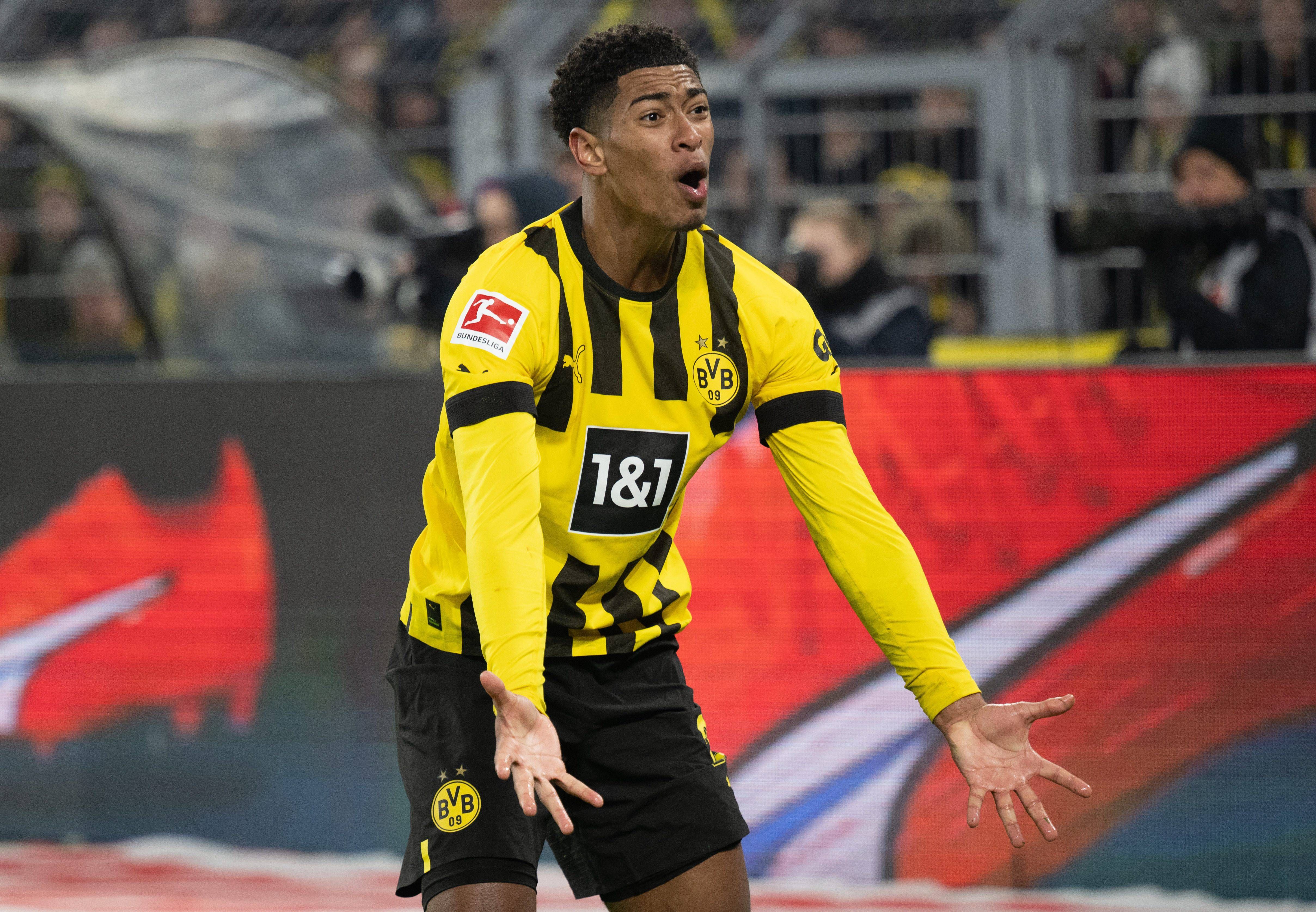 Jude Bellingham, con el Borussia Dortmund.