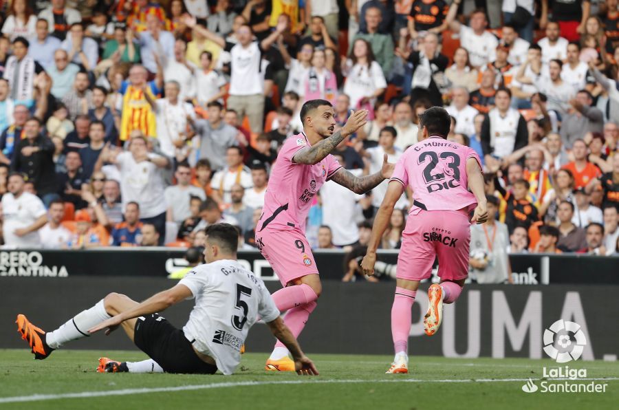  Paulista ante el Espanyol en Mestalla..