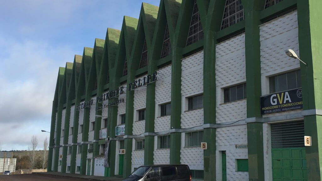  El Príncipe Felipe, estadio del Cacereño.
