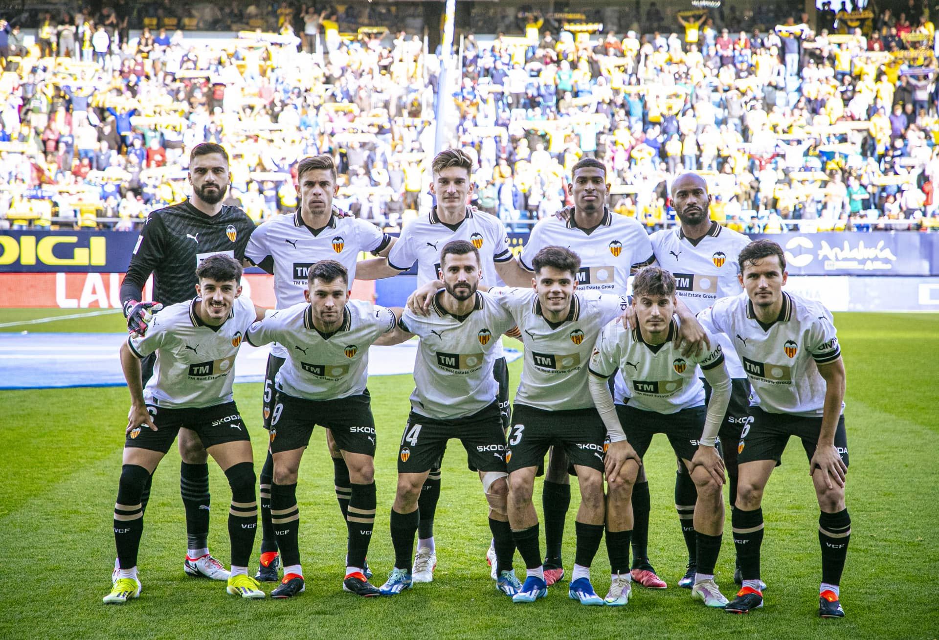 Cádiz-Valencia CF, once titular