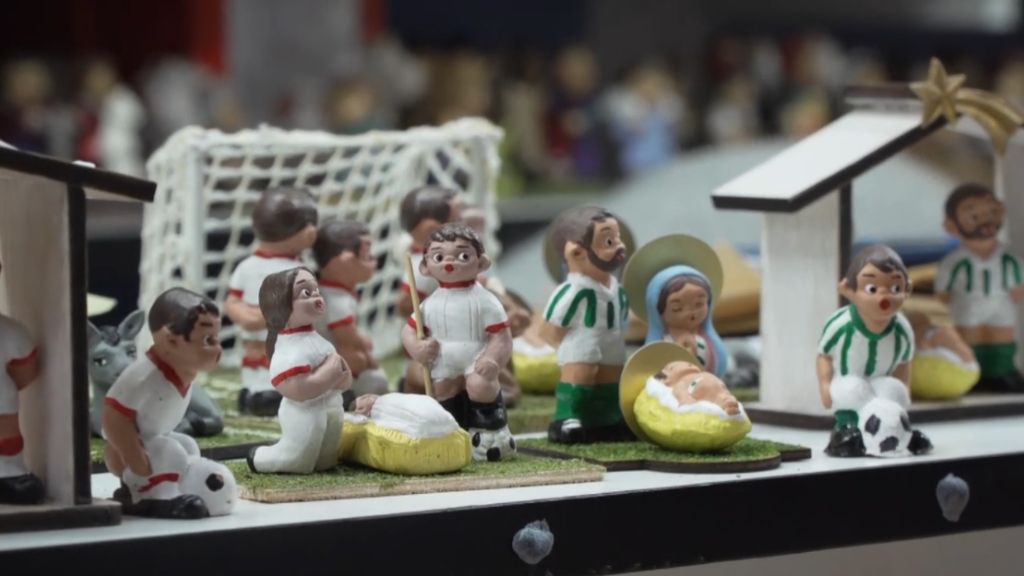  Los caganers del Sevilla y del Betis.
