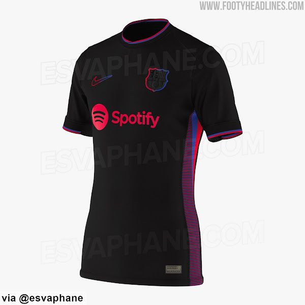 La camiseta visitante del Barcelona 24/25.