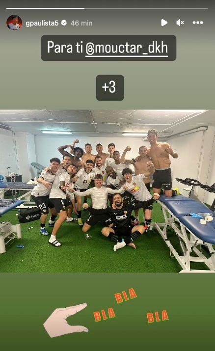  Paulista dedica a Diakhaby el triunfo en Cádiz con un mensaje: "Bla, bla, bla"