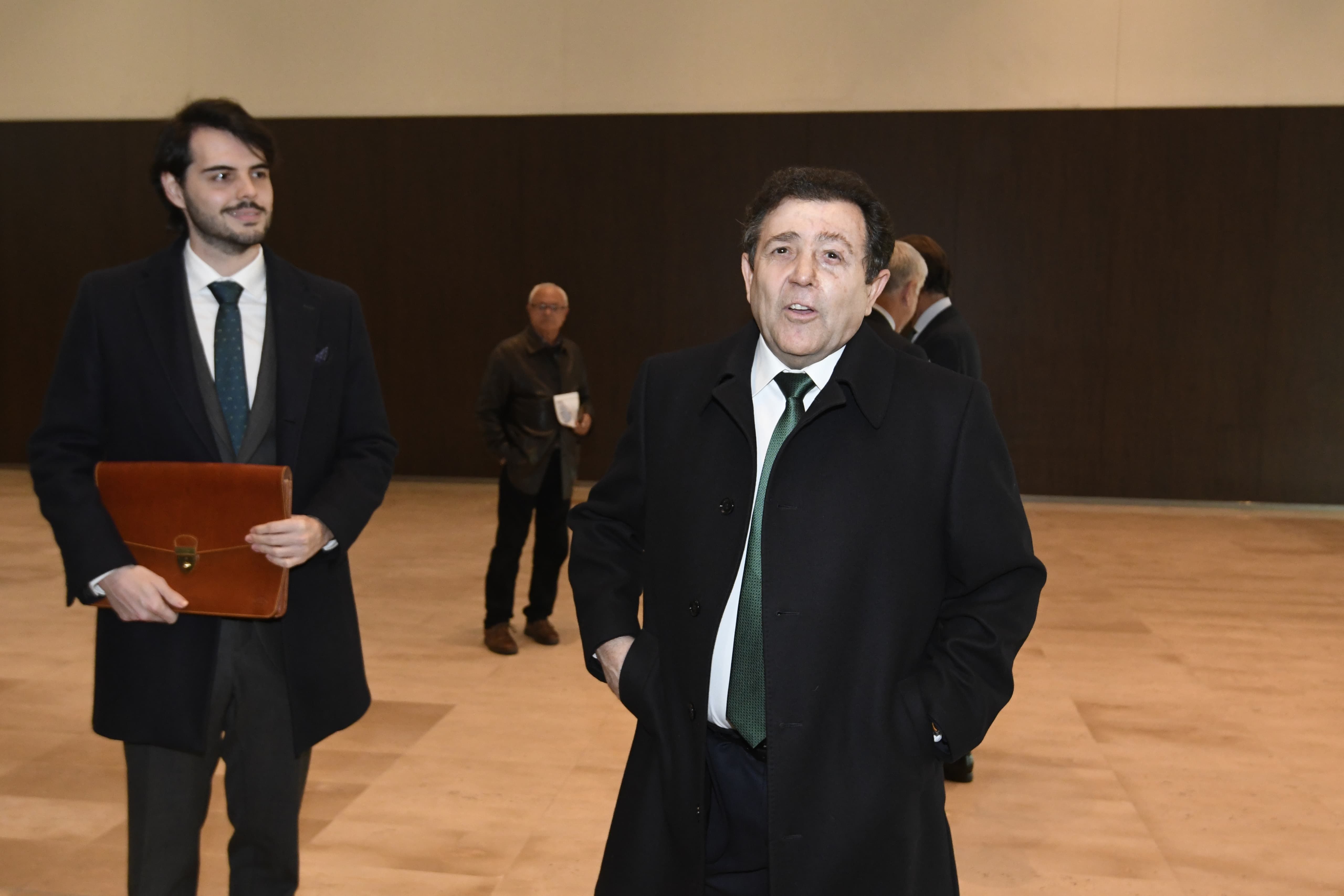  Antonio Caro, junto a su padre, Joaquín Caro Ledesma