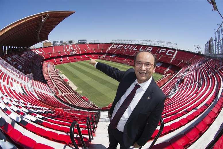  José Castro, tras la remodelación del Sánchez-Pizjuán.