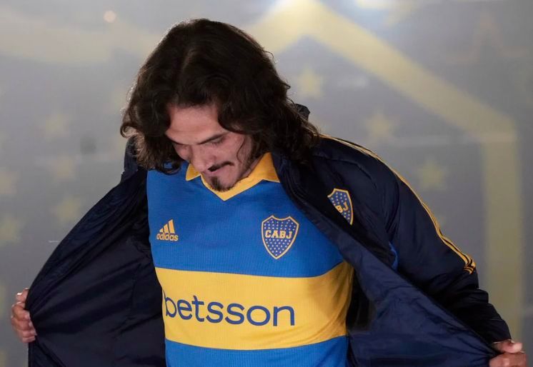  Cavani en Boca