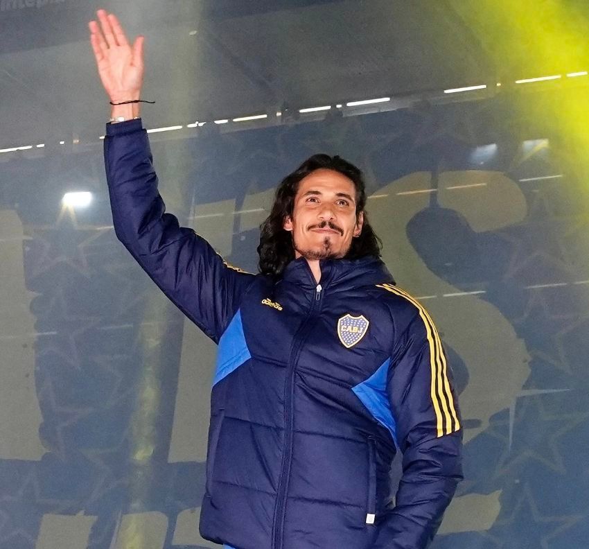 Cavani en Boca