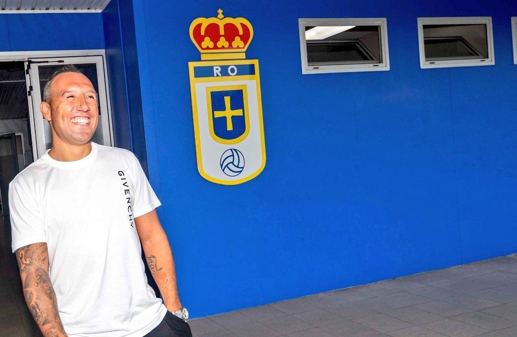  Santi Cazorla, en El Requexón.