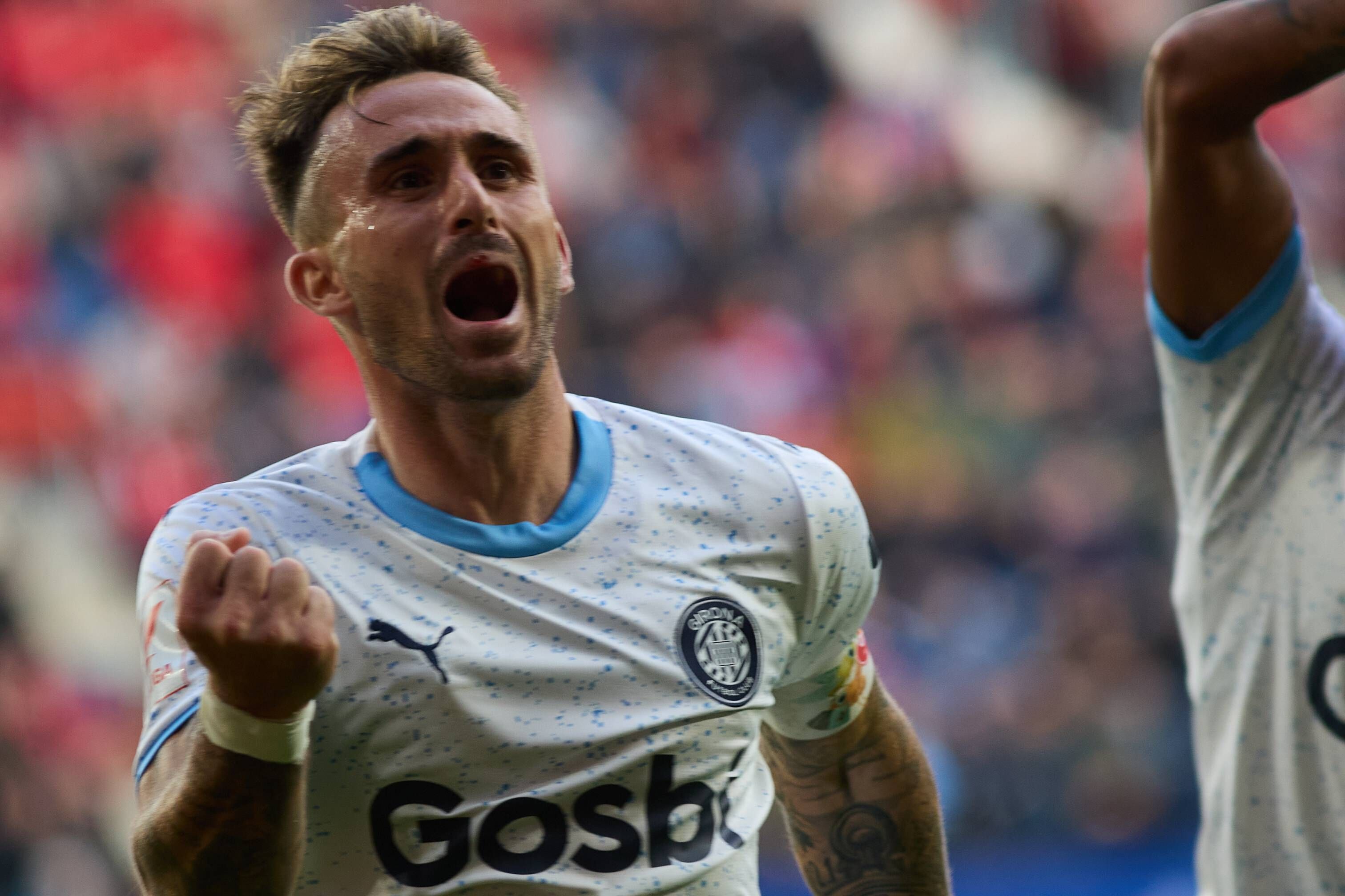  Aleix García celebra un gol con el Girona (FOTO: Cordón Press).