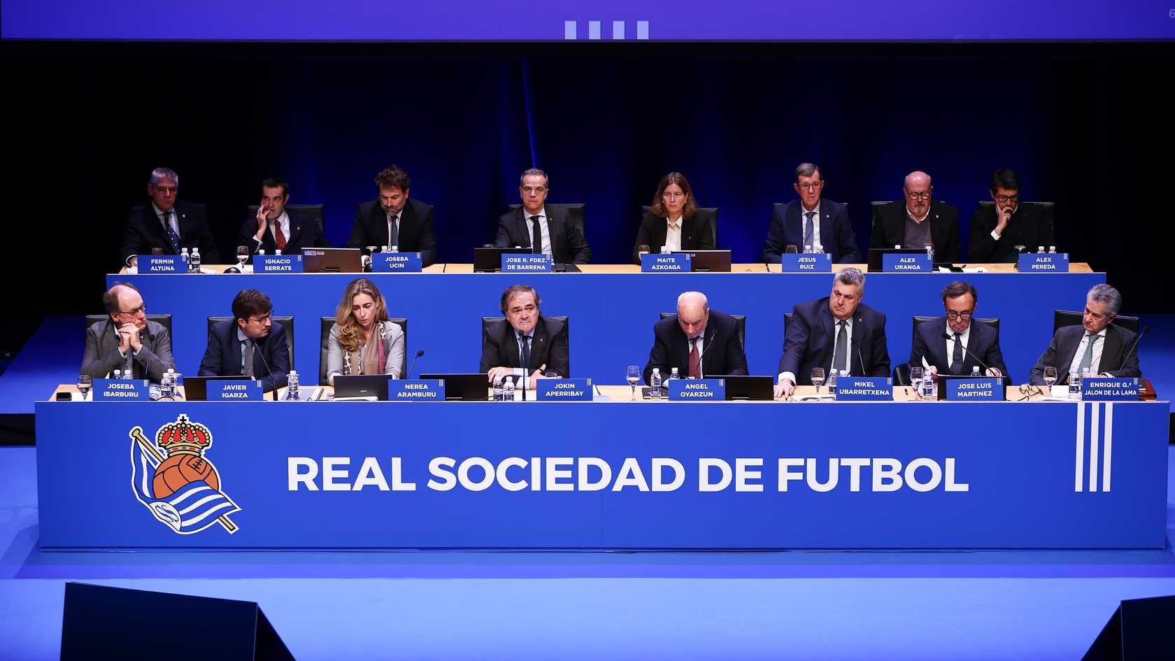  Celebración de la Junta de Accionistas de la Real Sociedad.